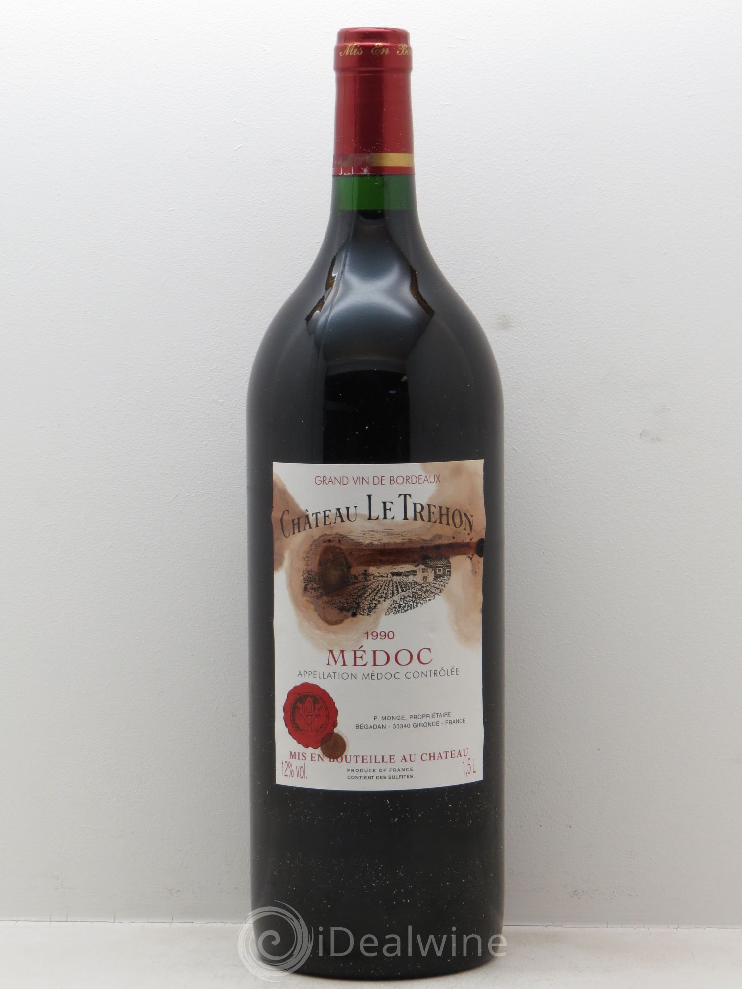 Médoc Le Tréhon 1990 - Posten von 1 Magnum - 0