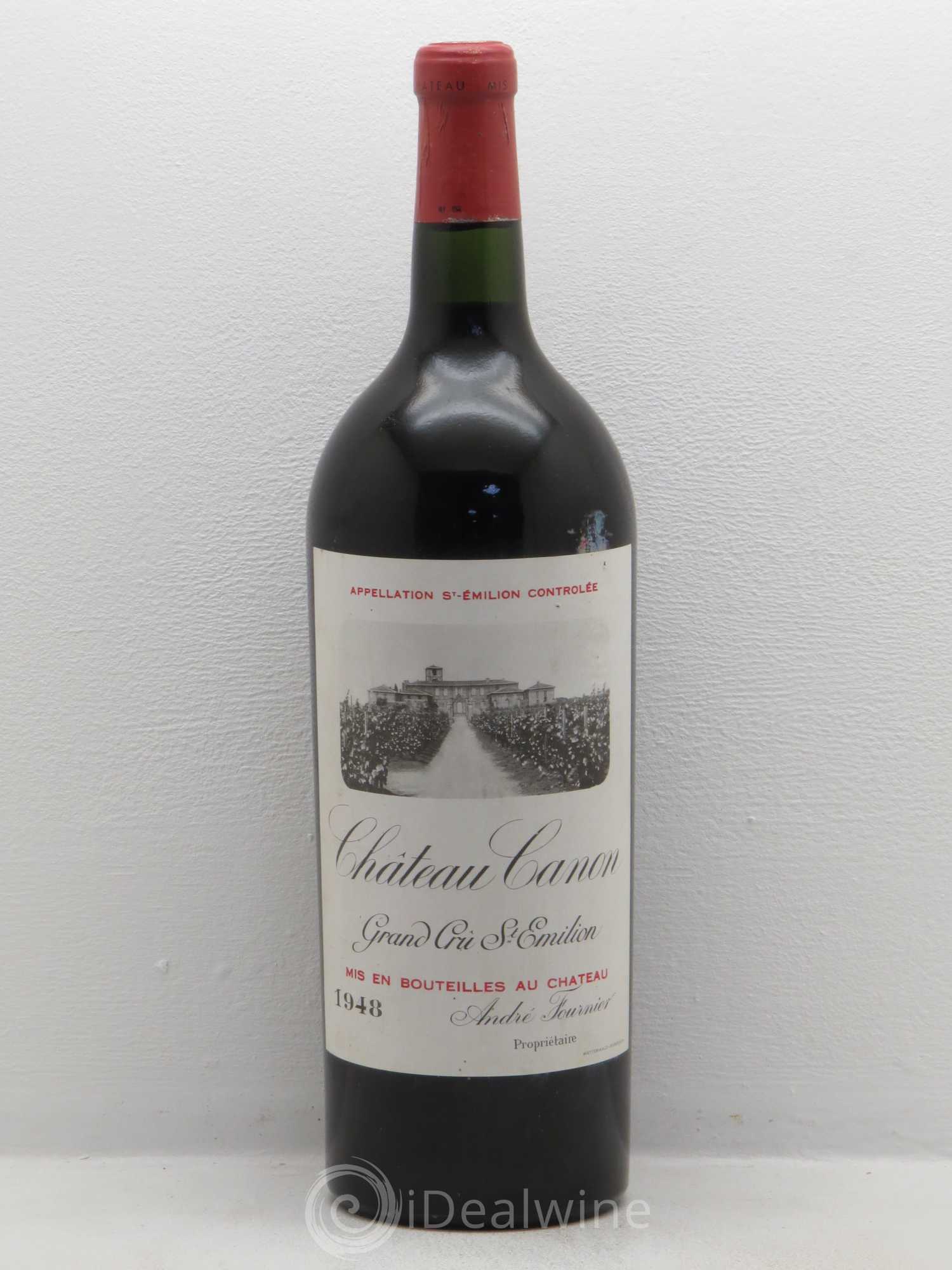 Château Canon 1er Grand Cru Classé B 1948 - Lot de 1 magnum - 0