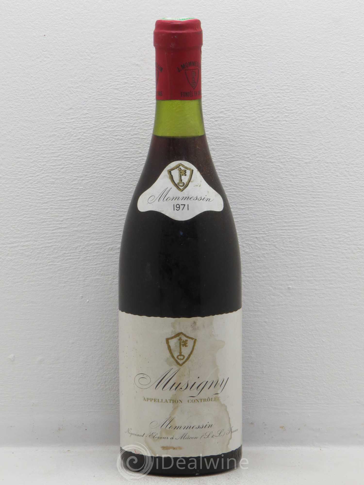 Musigny Grand Cru Mommessin 1971 - Lot de 1 bouteille - 0