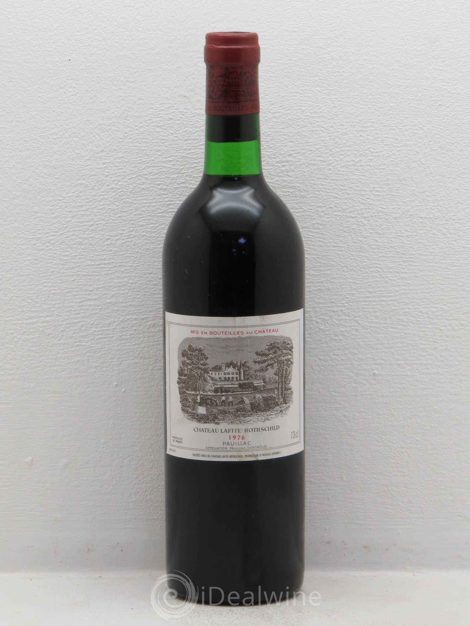 Château Lafite Rothschild 1er Grand Cru Classé 1976 - Lot de 1 bouteille - 0