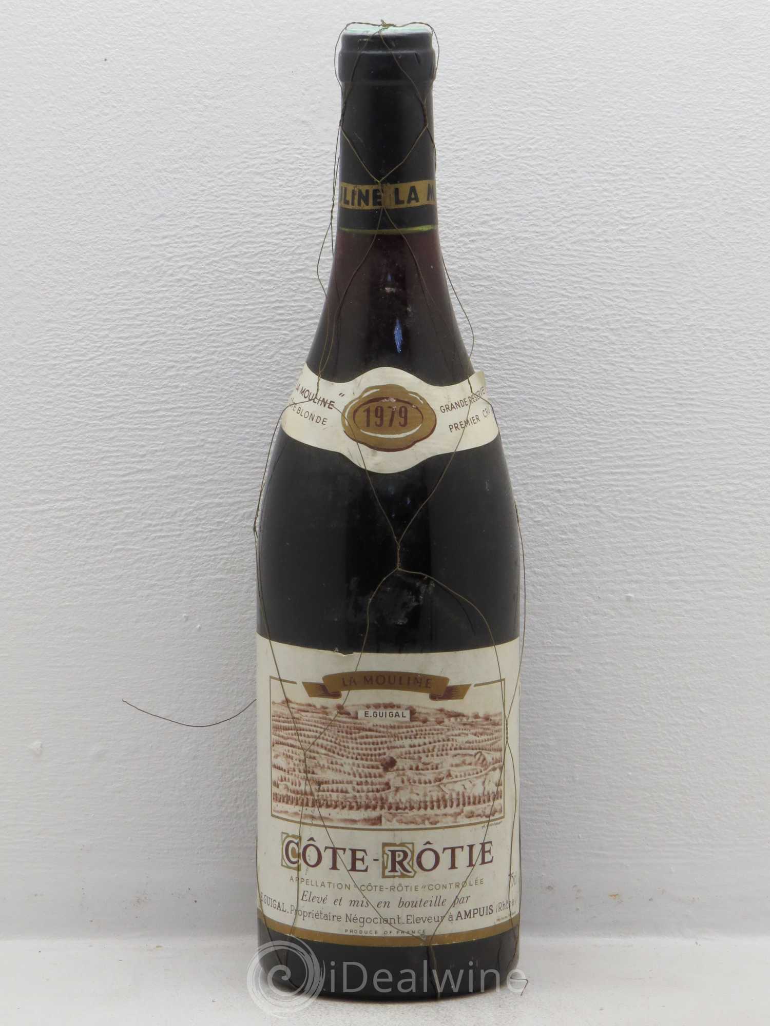Côte-Rôtie La Mouline Guigal 1979 - Lot de 1 bouteille - 0