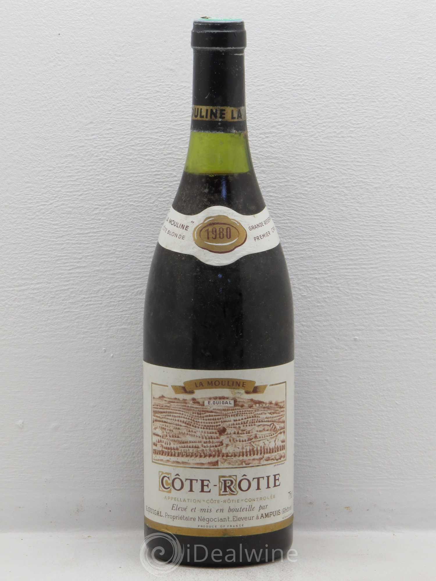 Côte-Rôtie La Mouline Guigal 1980 - Lot de 1 bouteille - 0