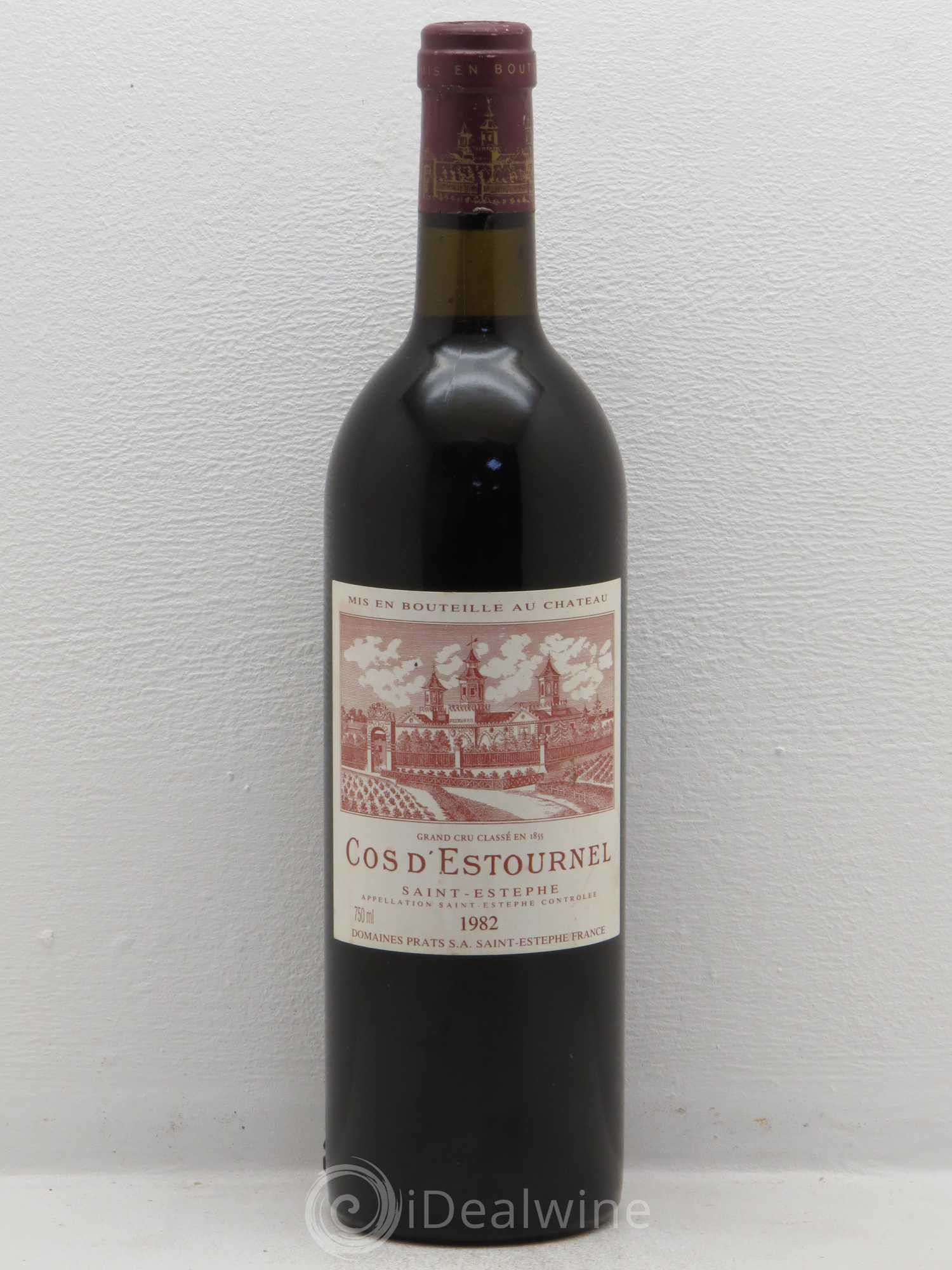 Cos d'Estournel 2ème Grand Cru Classé 1982 - Lot de 1 bouteille - 0