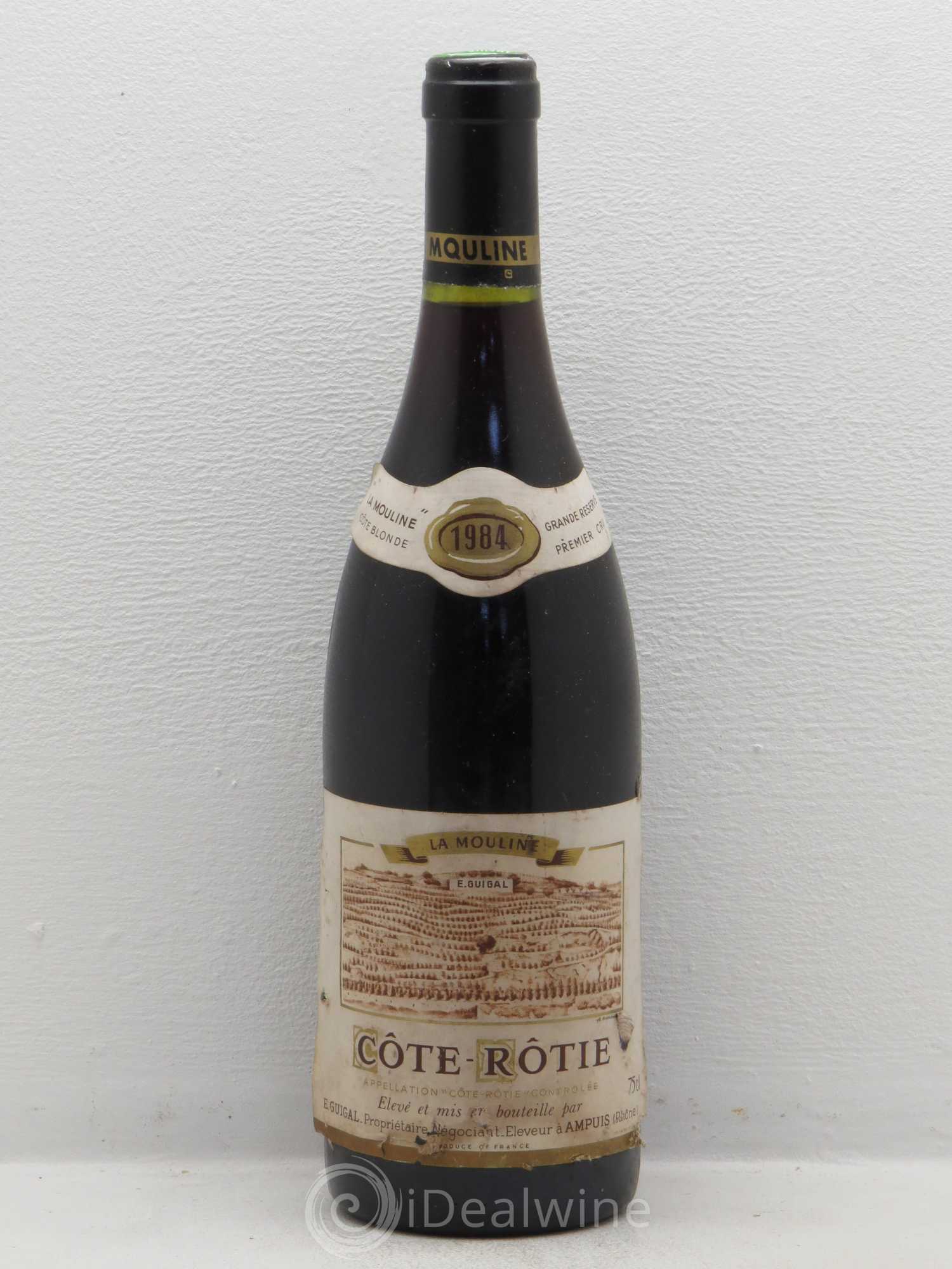 Côte-Rôtie La Mouline Guigal 1984 - Lot de 1 bouteille - 0