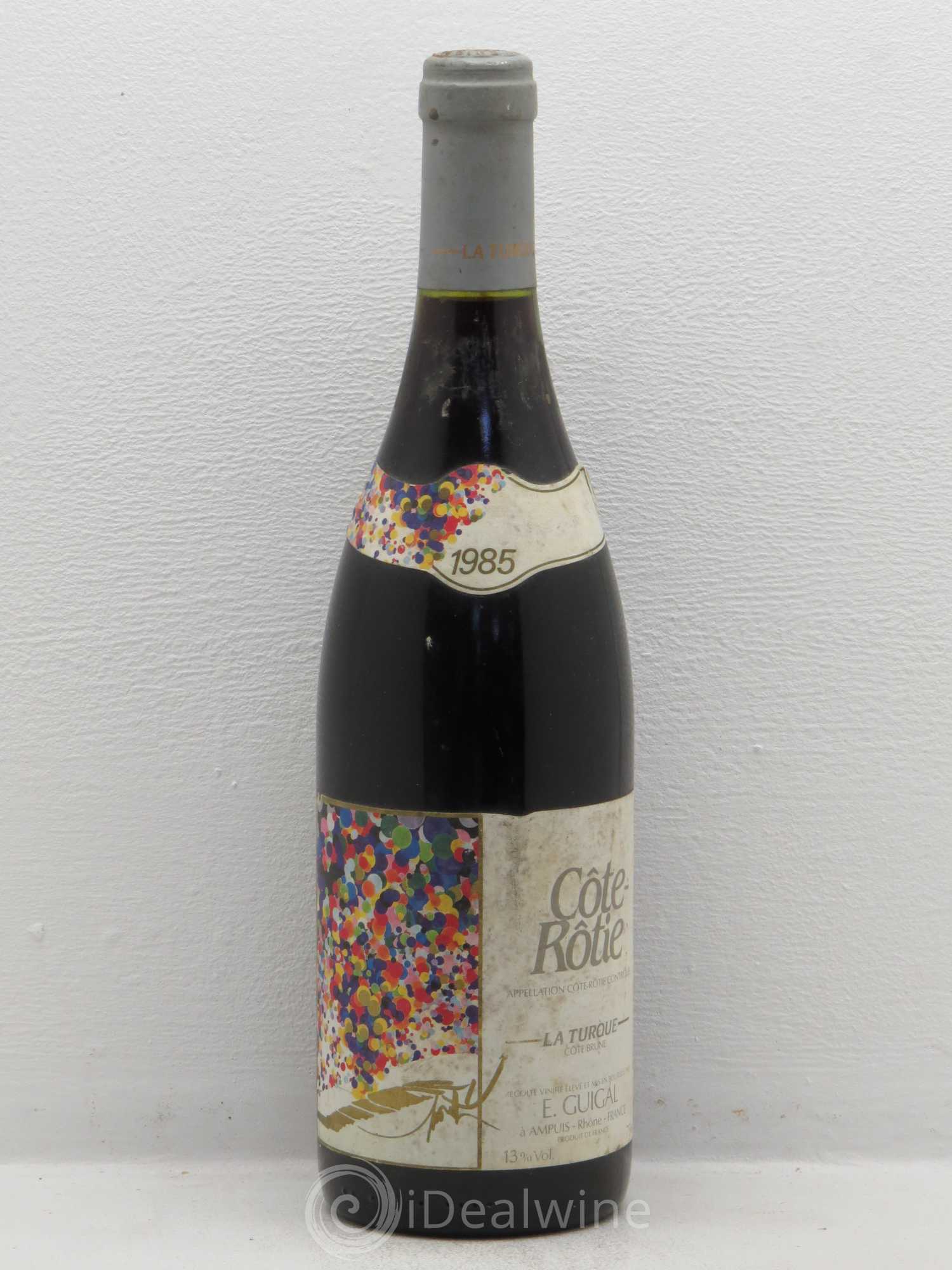 Côte-Rôtie La Turque Guigal 1985 - Lot de 1 bouteille - 0