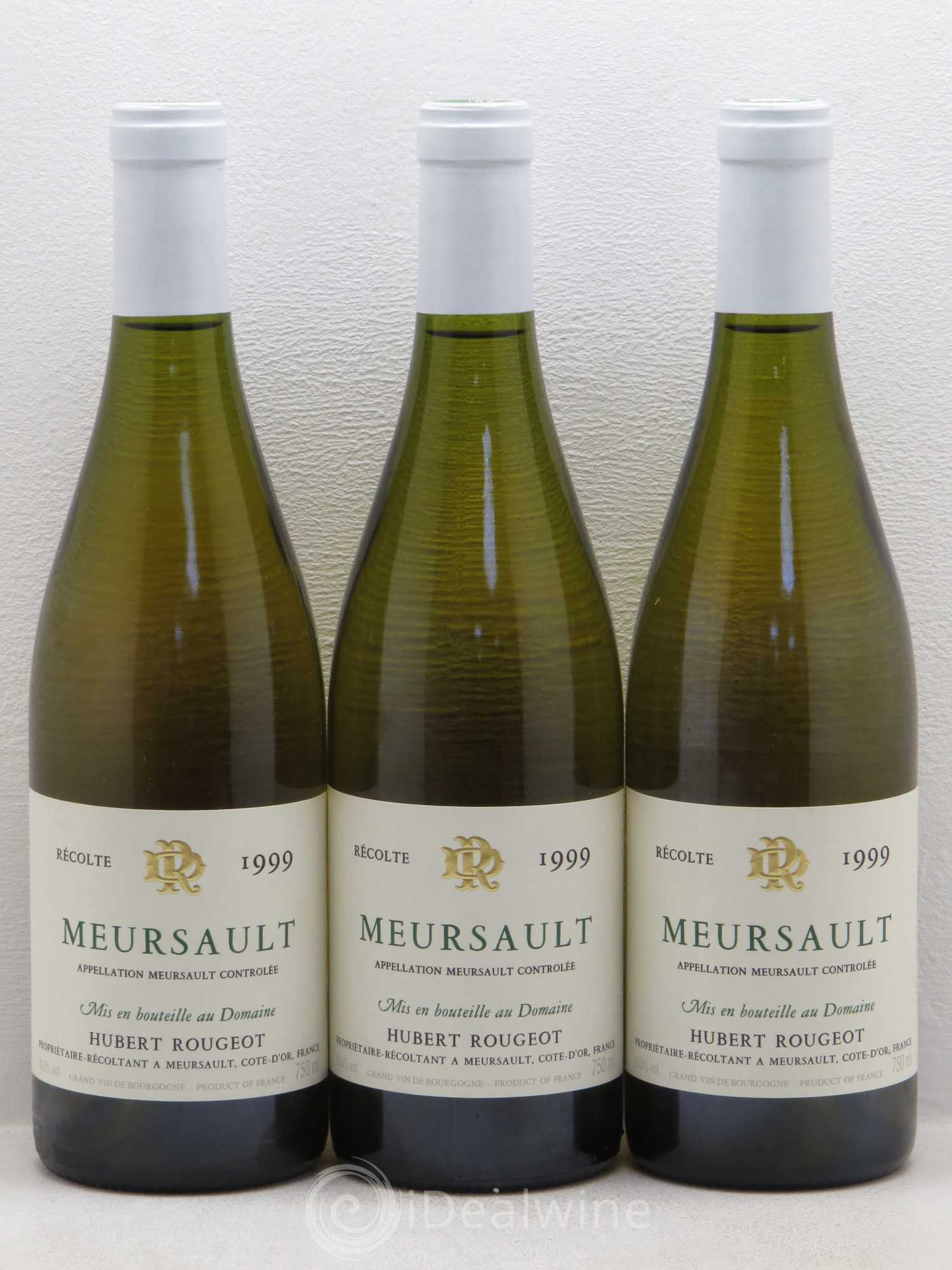 Meursault Hubert Rougeot 1999 - Posten von 3 Flaschen - 0