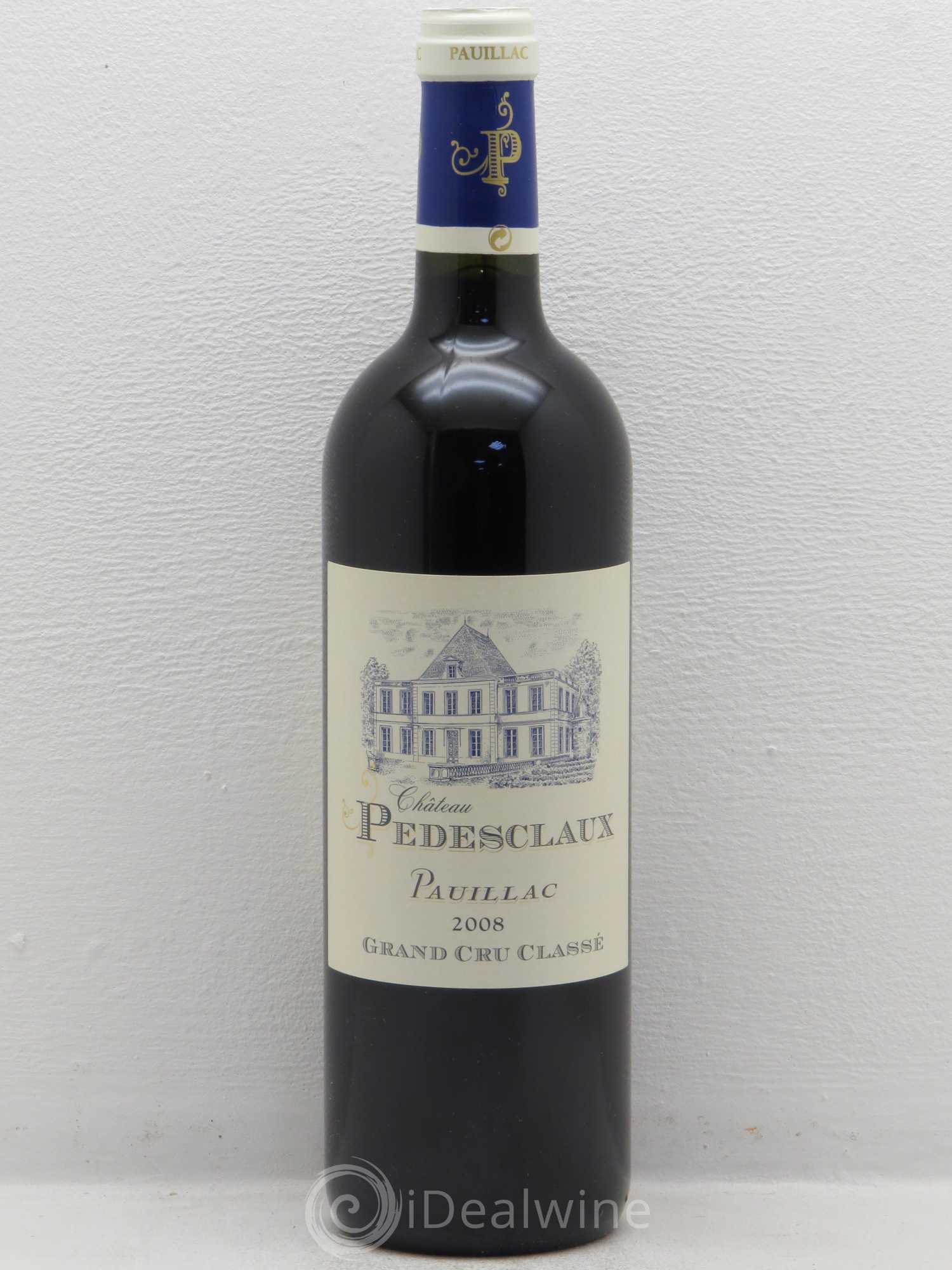 Château Pedesclaux 5ème Grand Cru Classé 2008 - Lot de 1 bouteille - 0