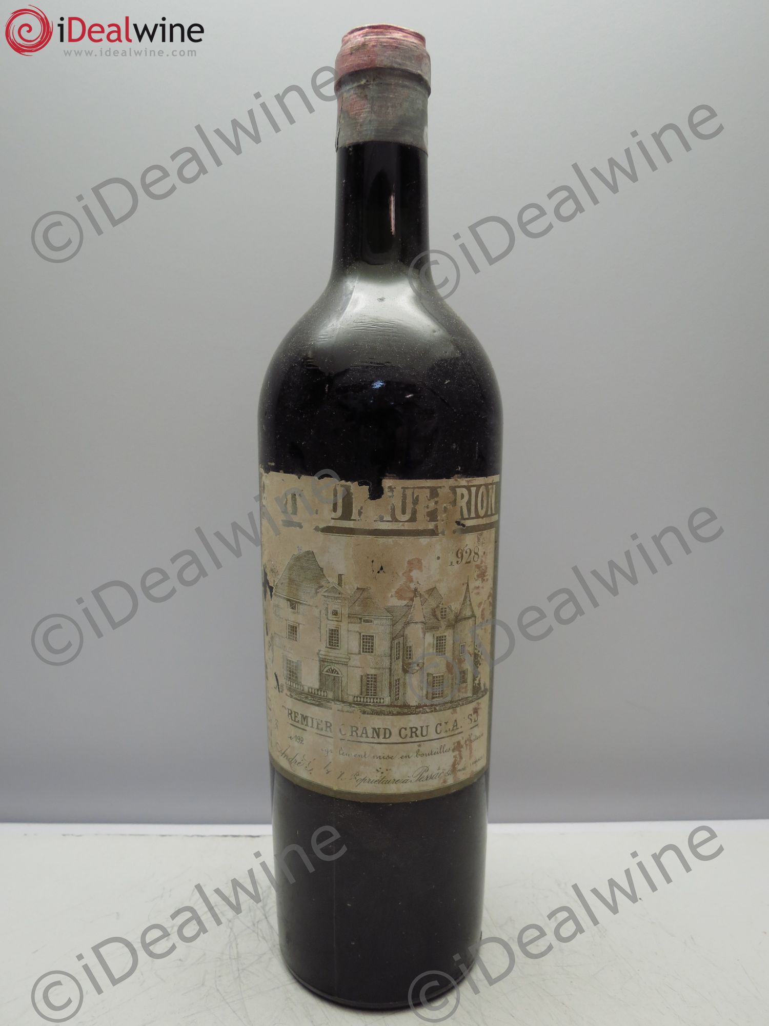 Château Haut Brion 1er Grand Cru Classé 1928 - Lot de 1 bouteille - 0