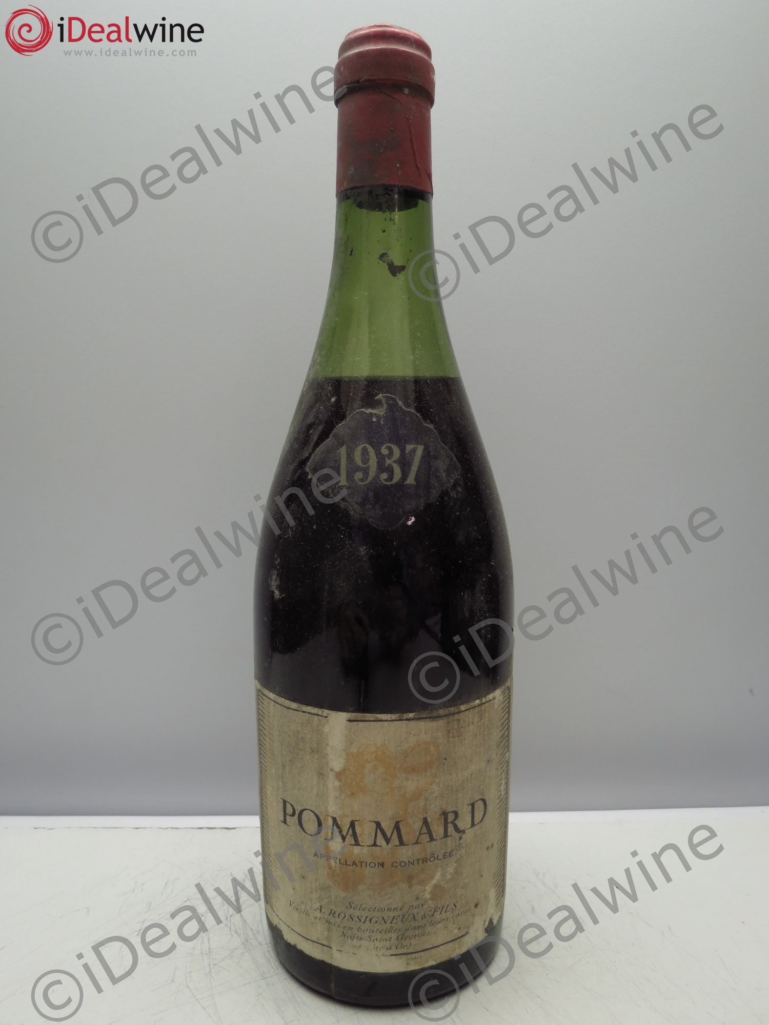 Pommard Rossigneux 1937 - Posten von 1 Flasche - 0