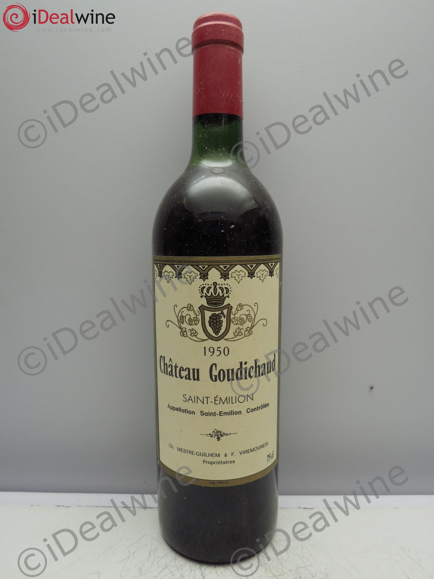 Saint-Émilion Château Goudichaud 1950 - Posten von 1 Flasche - 0
