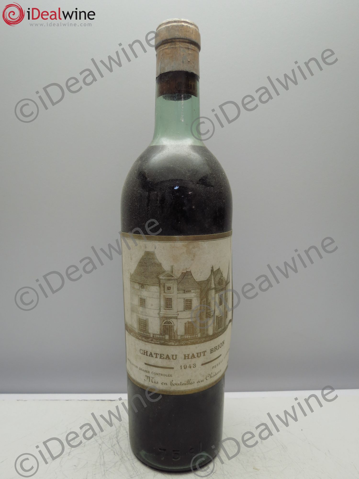 Château Haut Brion 1er Grand Cru Classé 1943 - Lot de 1 bouteille - 0