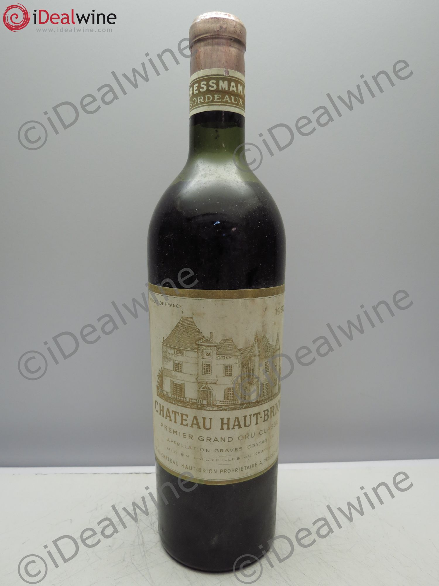 Château Haut Brion 1er Grand Cru Classé 1952 - Lot de 1 bouteille - 0