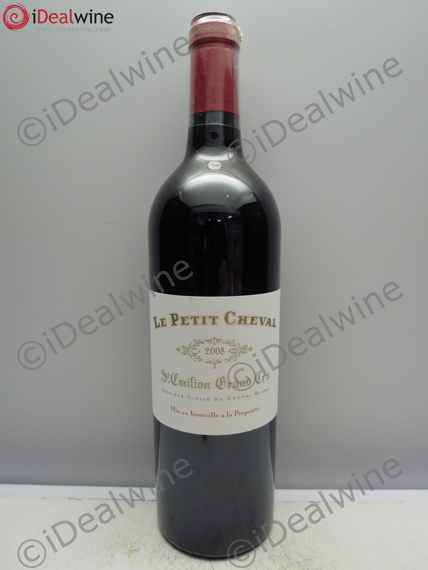 Le Petit Cheval Second Vin 2008 - Lot de 1 bouteille - 0