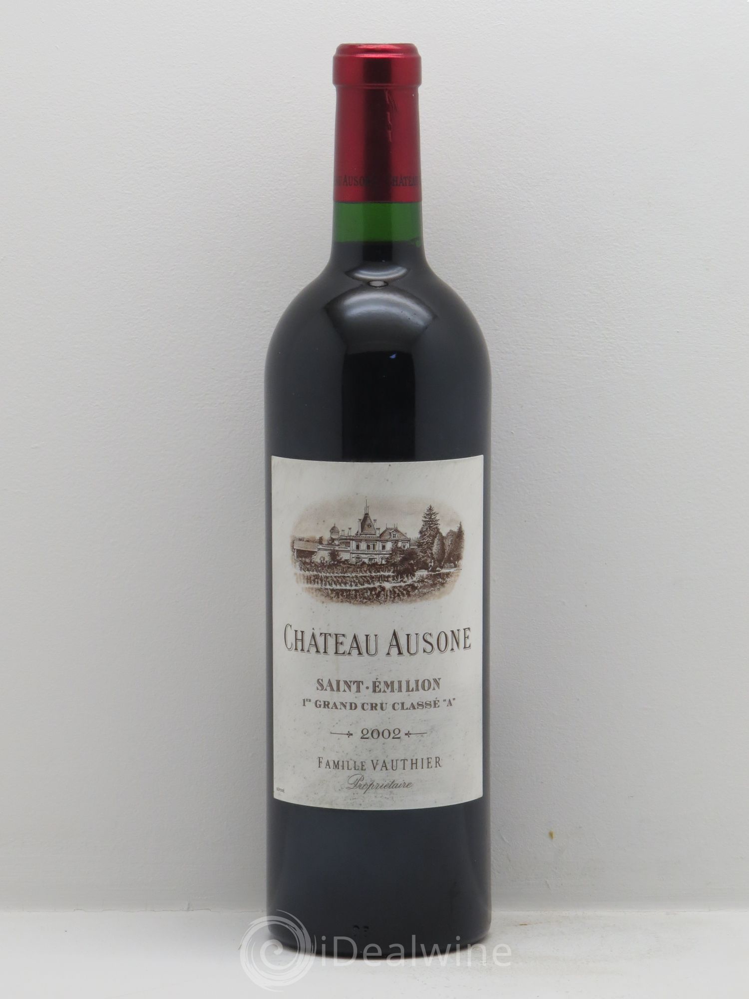 Château Ausone 1er Grand Cru Classé A 2002 - Lot de 1 bouteille - 0