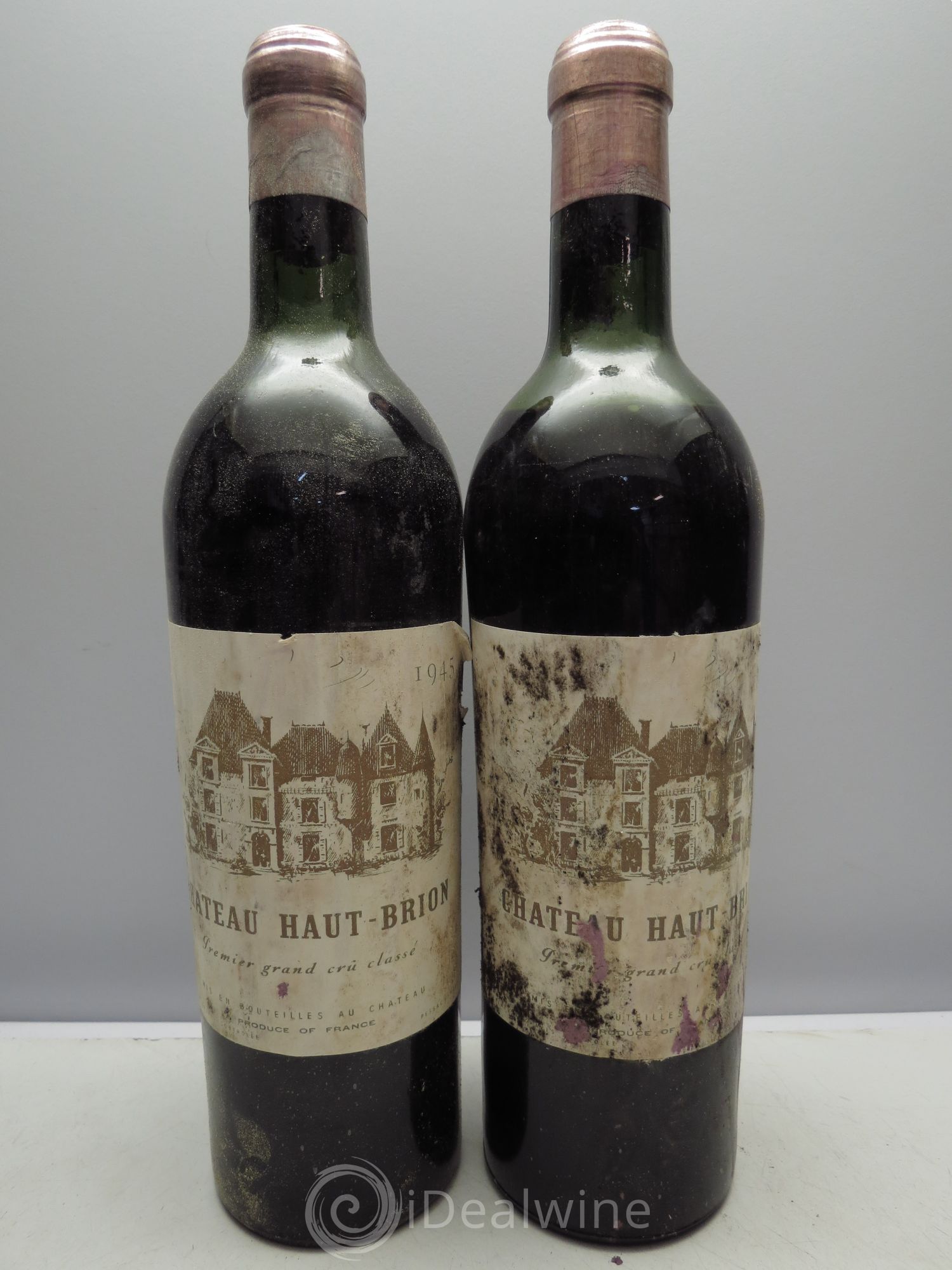 Château Haut Brion 1er Grand Cru Classé (CB sans couvercle) 1945 - Lot de 12 bouteilles - 3