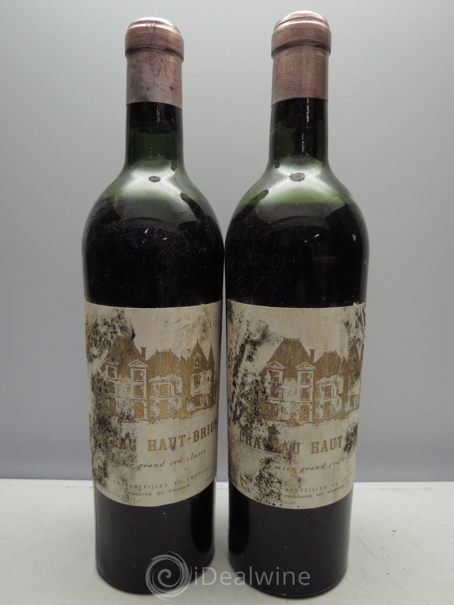 Château Haut Brion 1er Grand Cru Classé (CB sans couvercle) 1945 - Lot de 12 bouteilles - 5