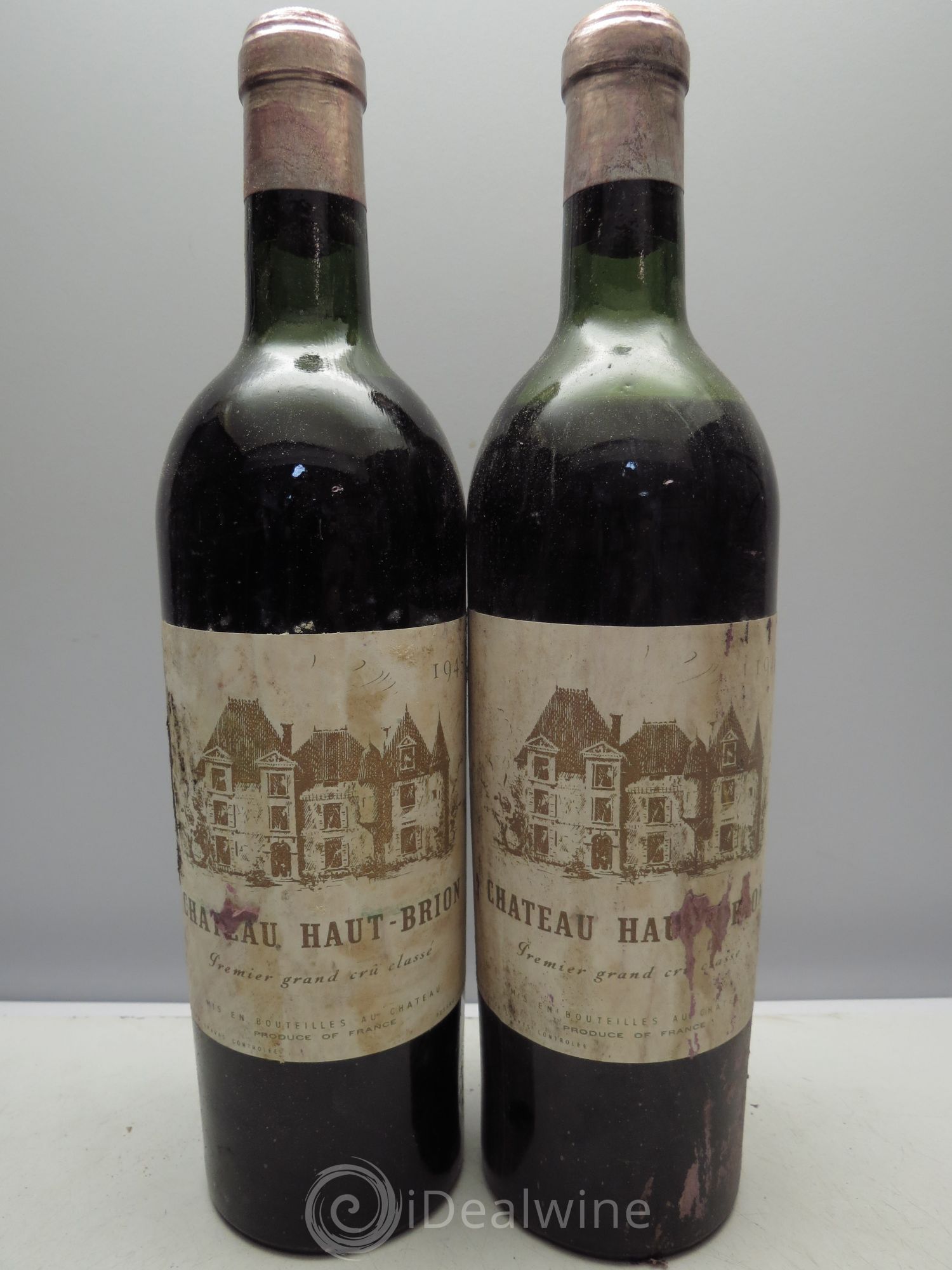 Château Haut Brion 1er Grand Cru Classé (CB sans couvercle) 1945 - Lot de 12 bouteilles - 6