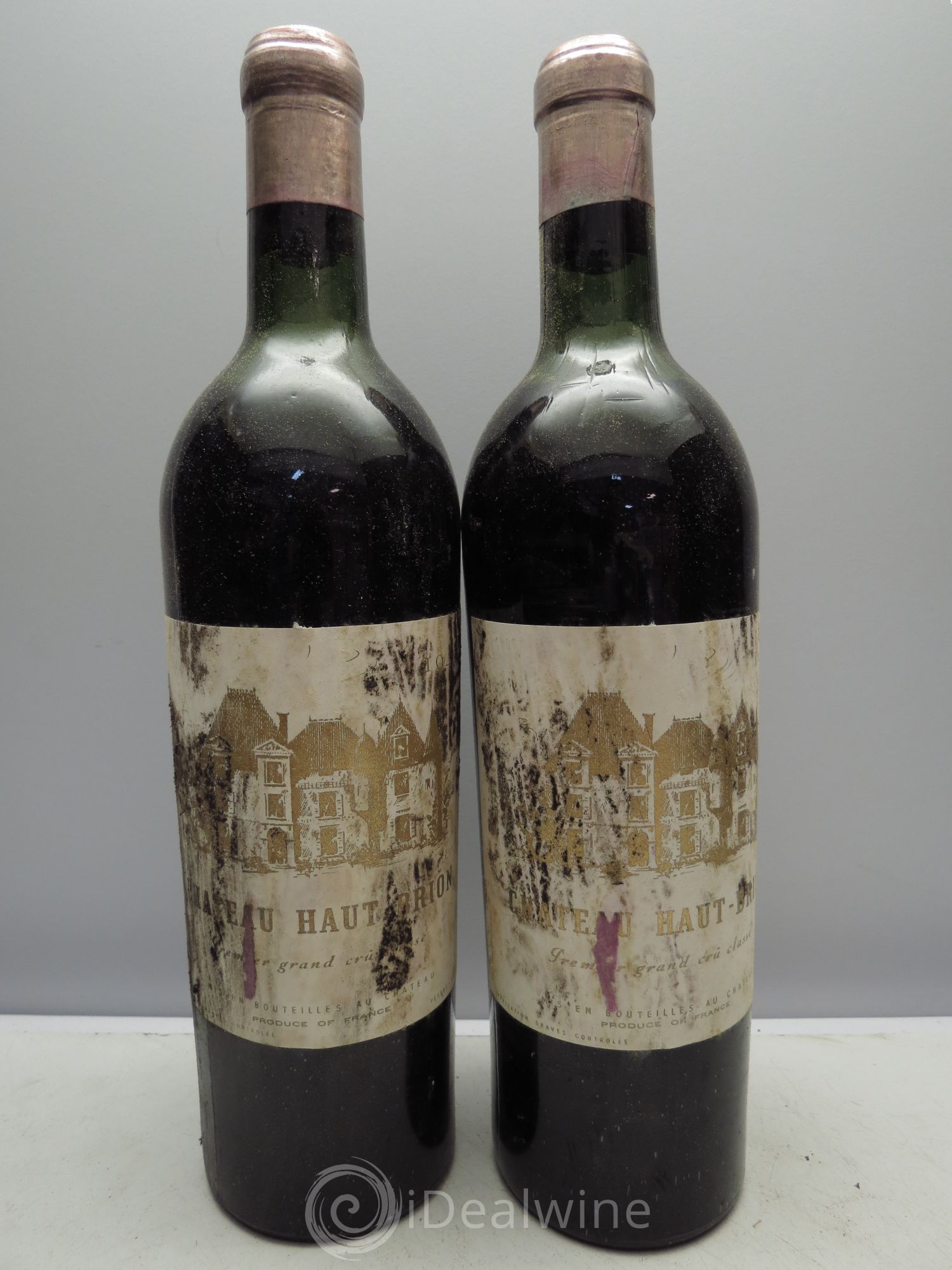 Château Haut Brion 1er Grand Cru Classé (CB sans couvercle) 1945 - Lot de 12 bouteilles - 3