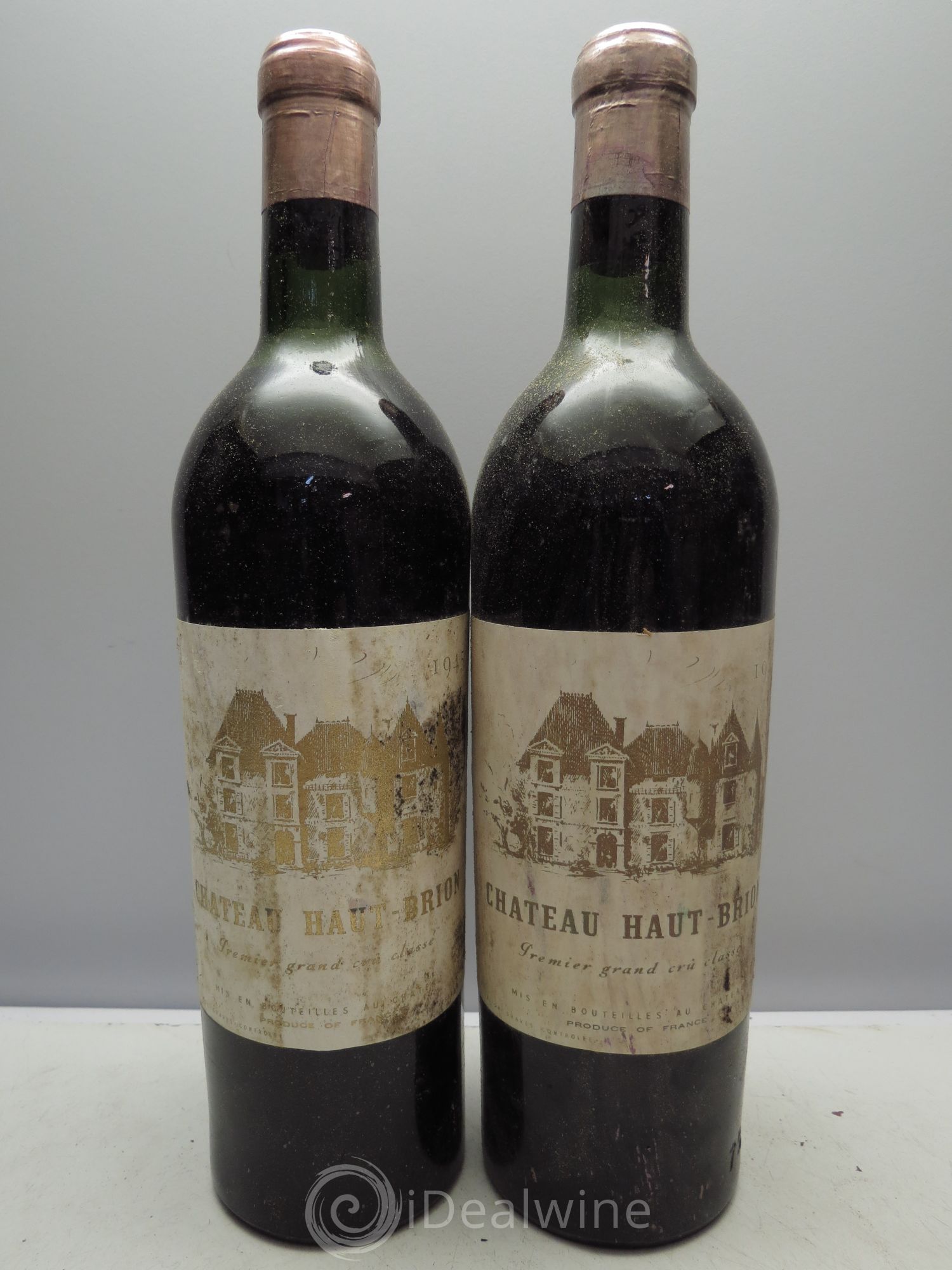 Château Haut Brion 1er Grand Cru Classé (CB sans couvercle) 1945 - Lot de 12 bouteilles - 4