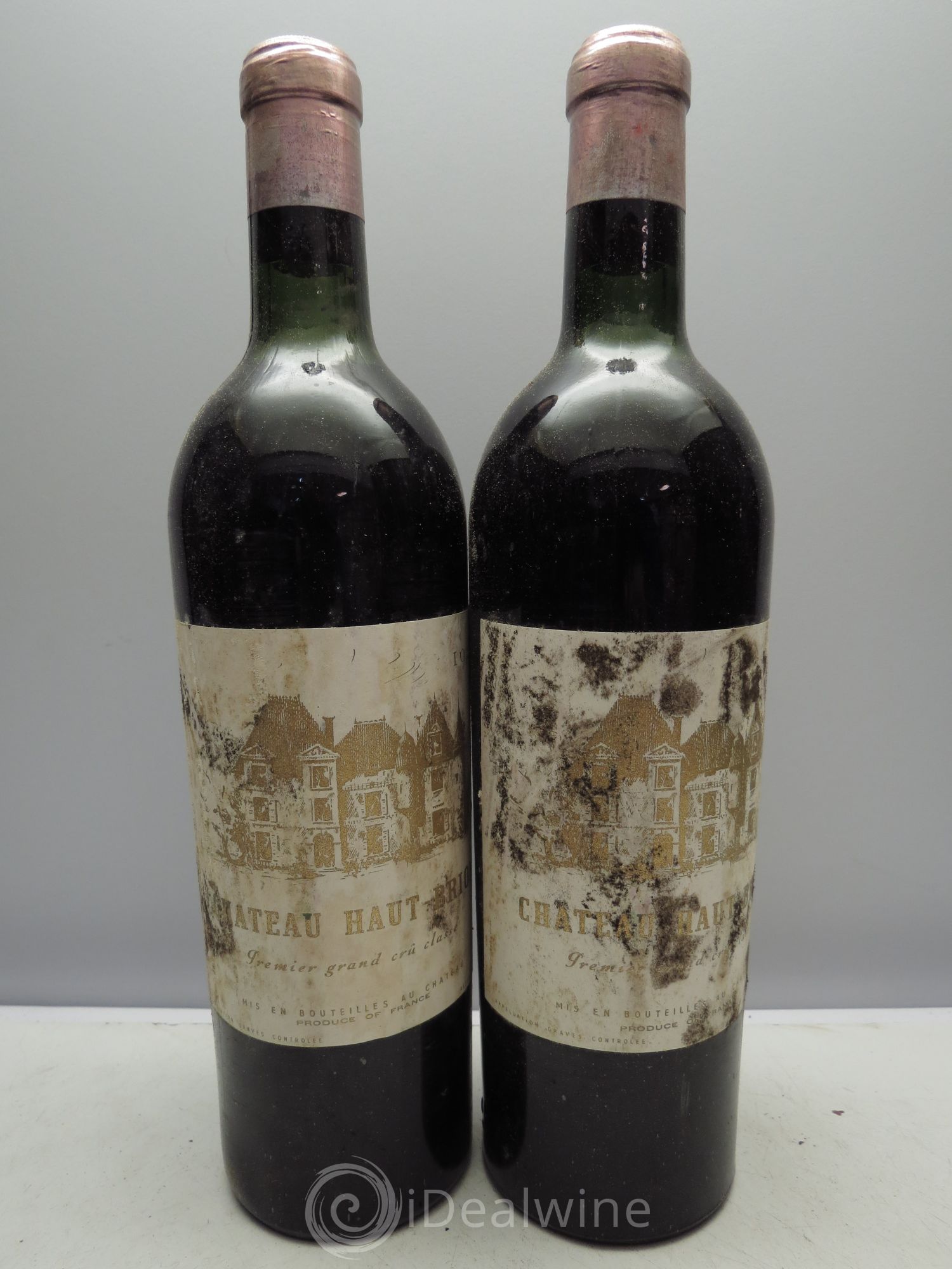 Château Haut Brion 1er Grand Cru Classé (CB sans couvercle) 1945 - Lot de 12 bouteilles - 5