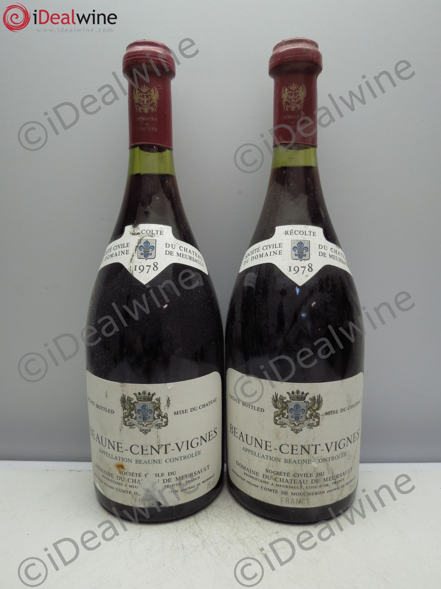Beaune 1er Cru 1978 - Lot de 2 bouteilles - 0
