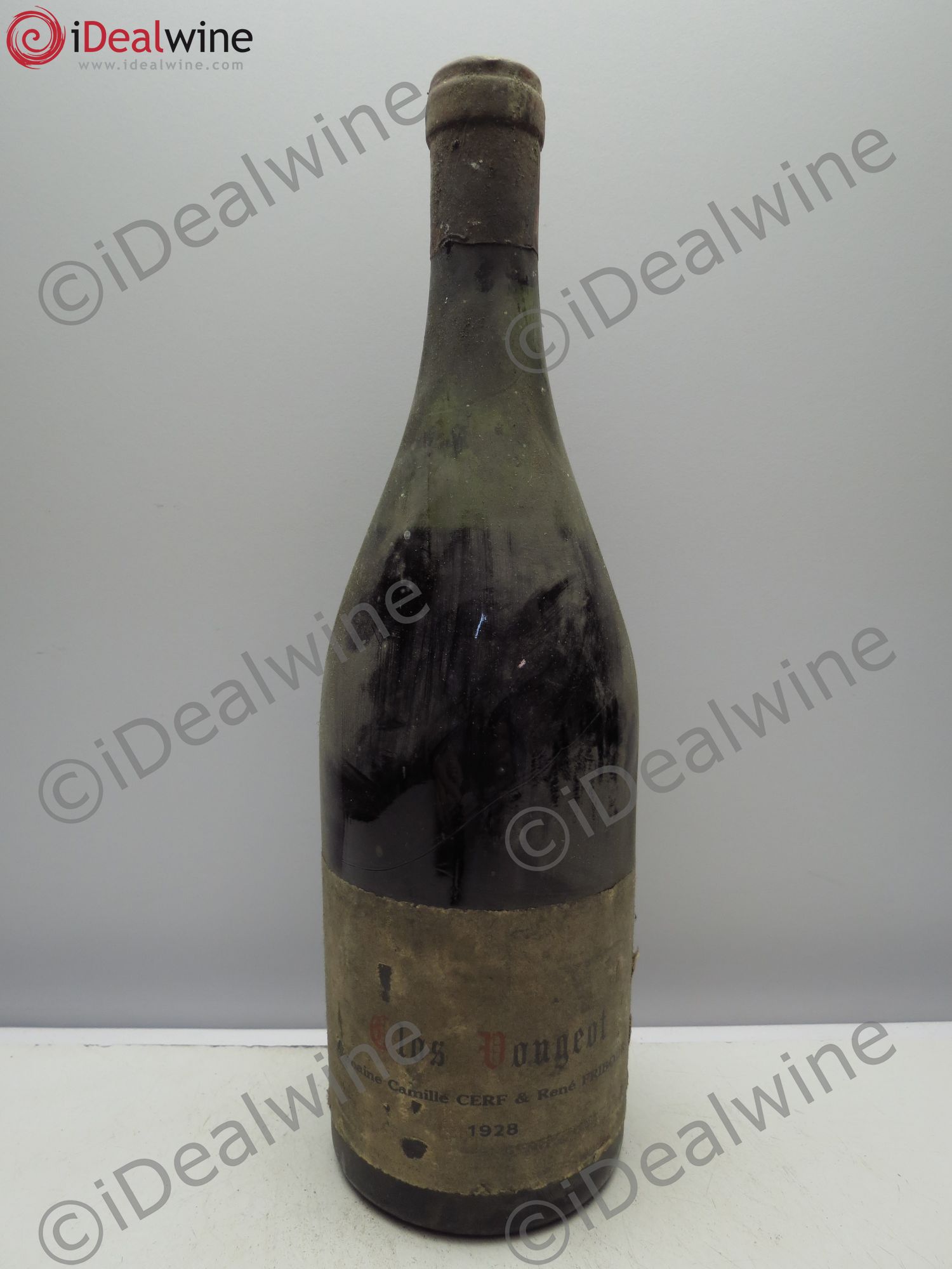 Clos de Vougeot Grand Cru Camille Cerf 1928 - Lot de 1 bouteille - 0