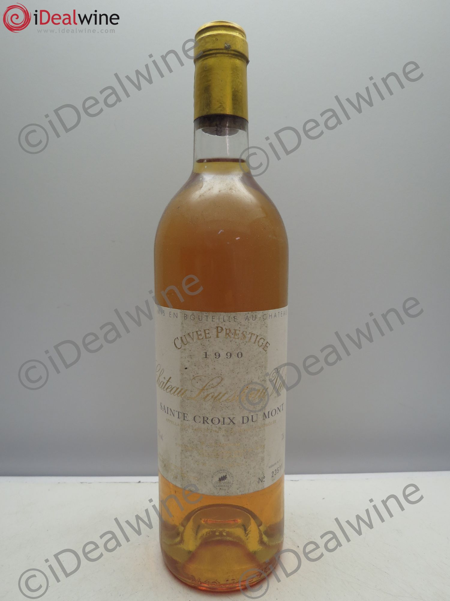 Sainte-Croix-du-Mont Château Lousteau Vieil Cuvée Prestige 1990 - Posten von 1 Flasche - 0