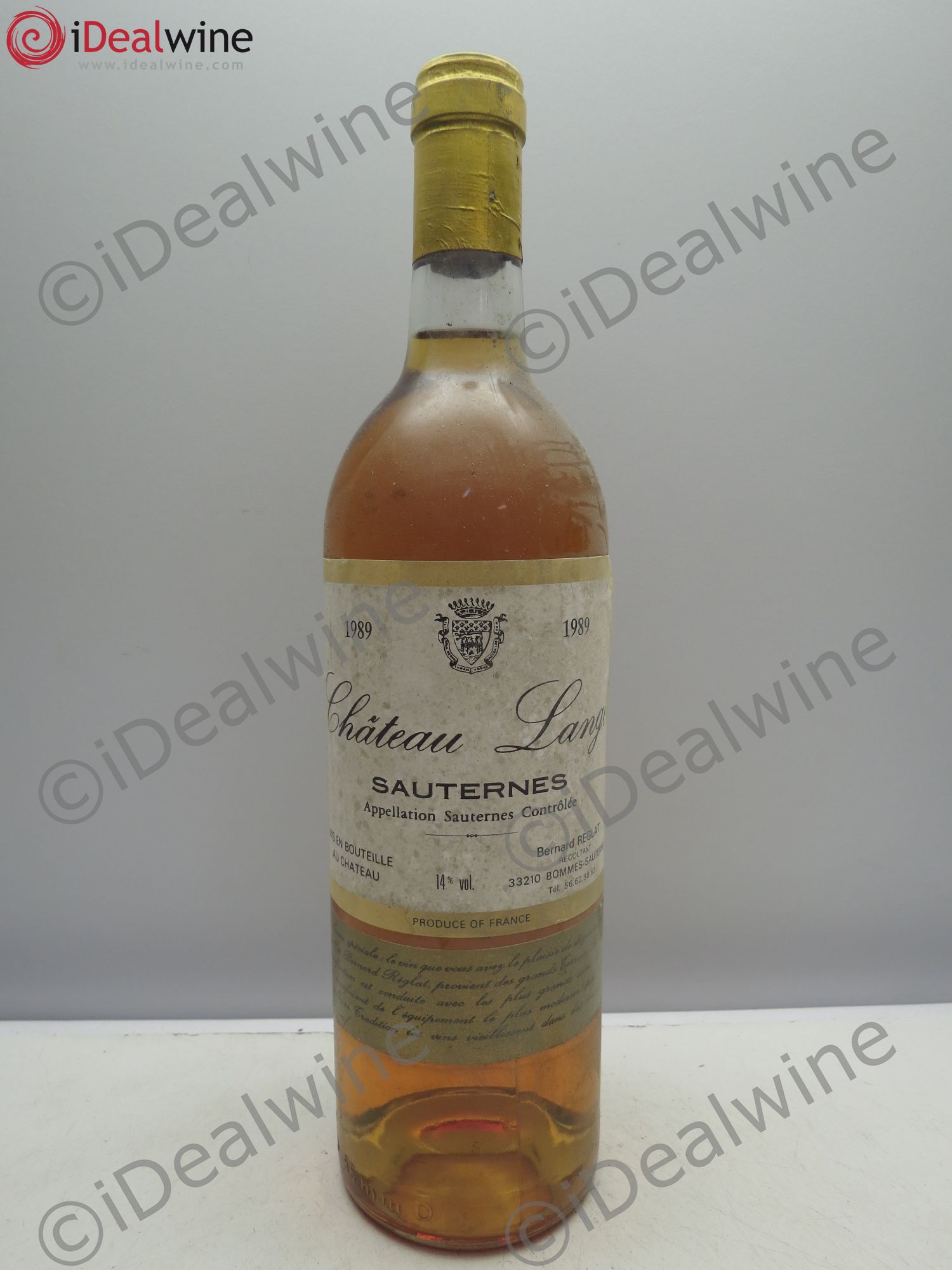 Sauternes Château Lange 1989 - Lotto di 1 bottiglia - 0