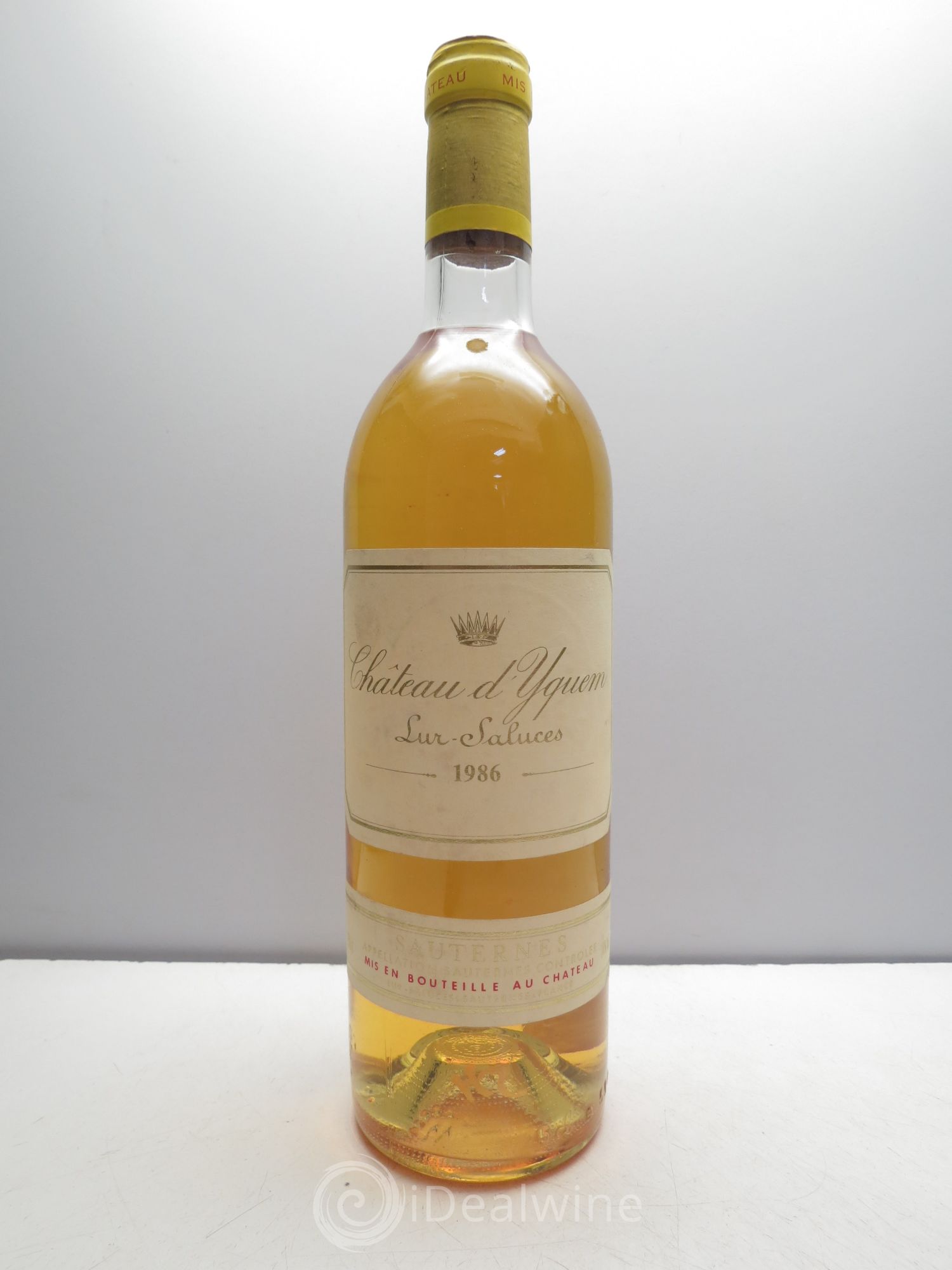 Château d' Yquem 1er Cru Classé Supérieur 1986 - Lotto di 1 bottiglia - 0