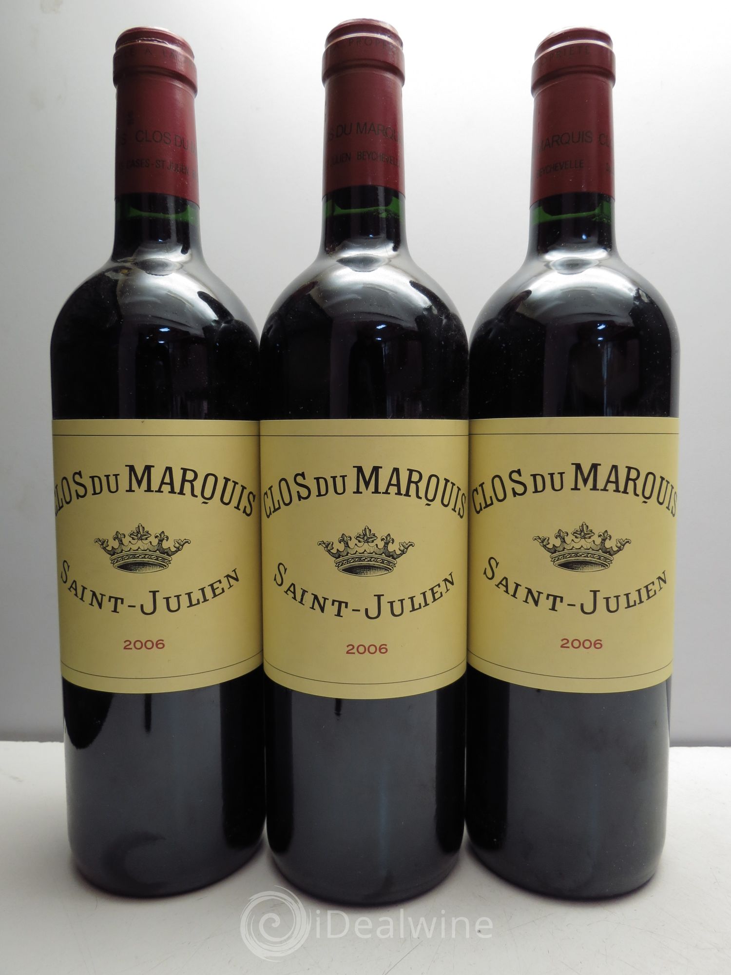 Clos du Marquis 2006 - Lot de 3 bouteilles - 0