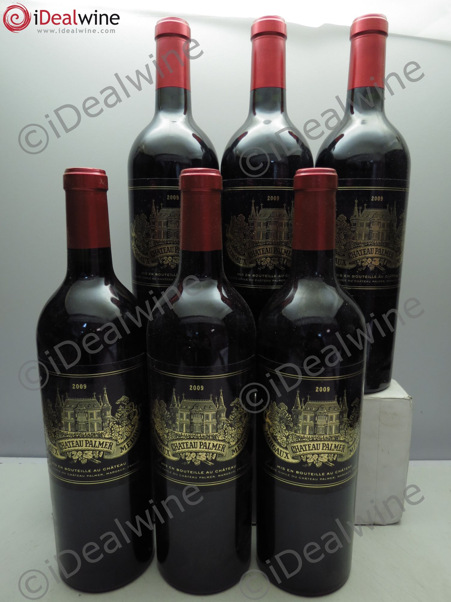 Château Palmer 3ème Grand Cru Classé 2009 - Lot de 6 bouteilles - 0