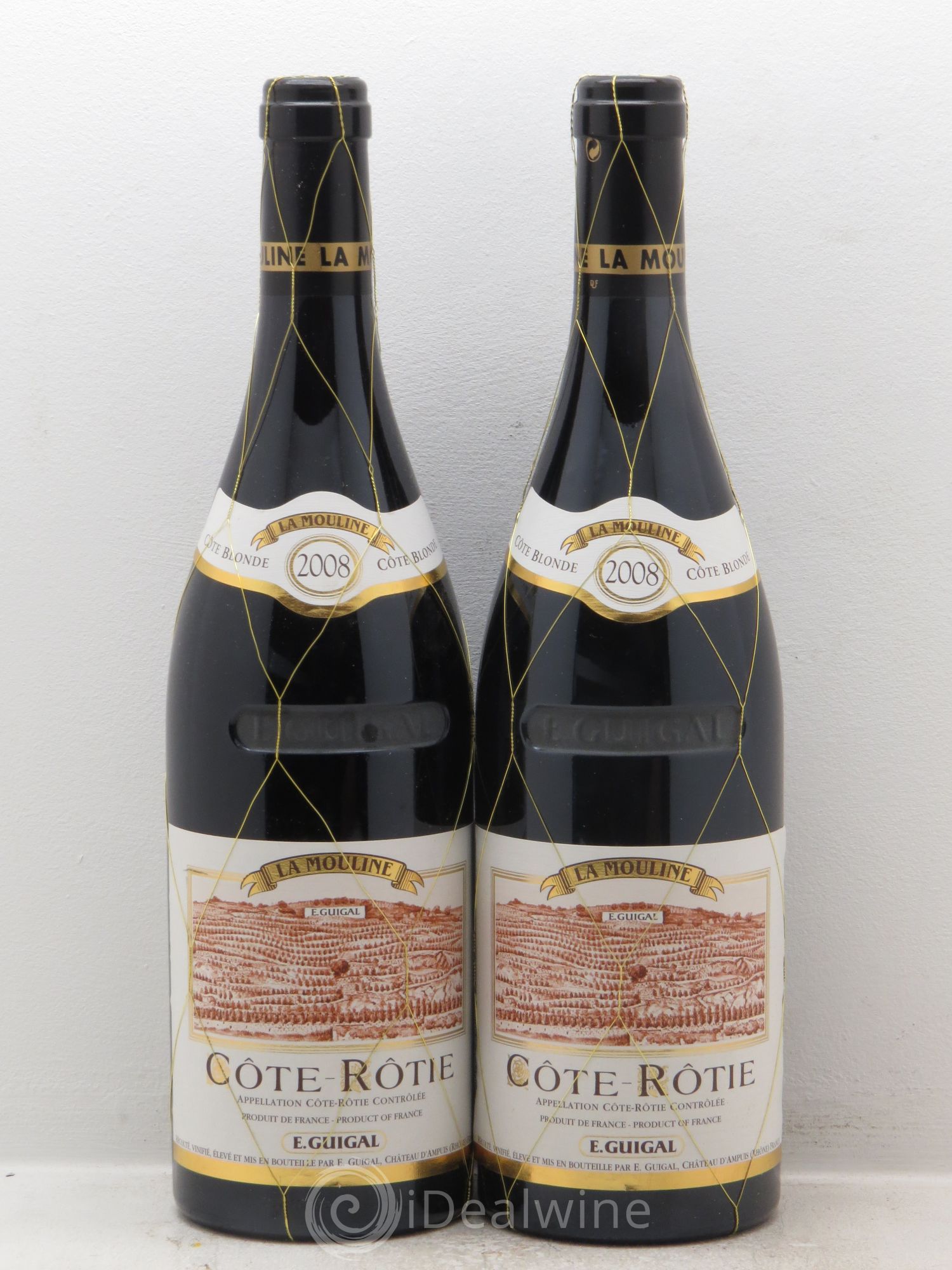 Côte-Rôtie La Mouline Guigal 2008 - Lot de 2 bouteilles - 0