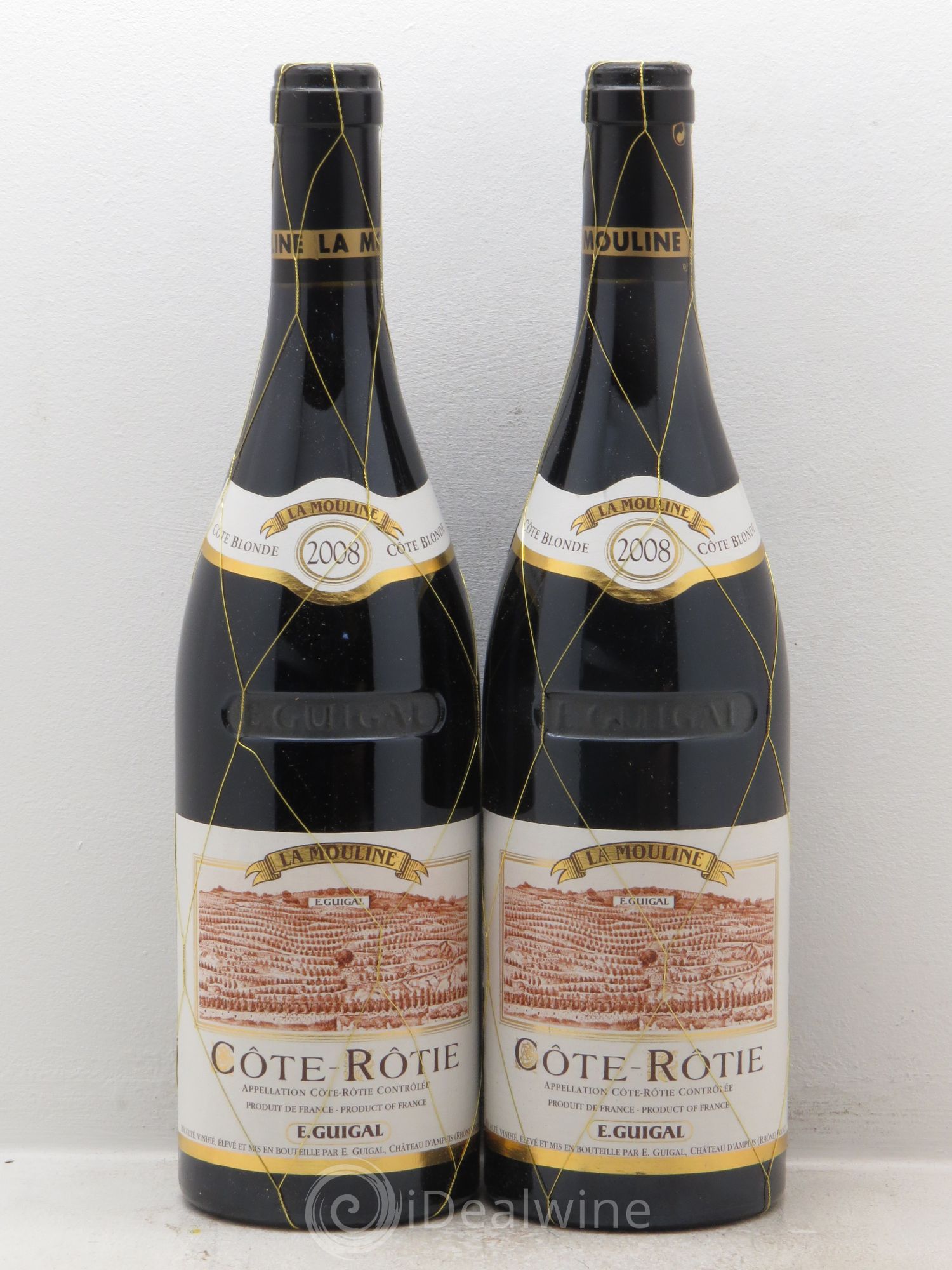 Côte-Rôtie La Mouline Guigal 2008 - Lot de 2 bouteilles - 0