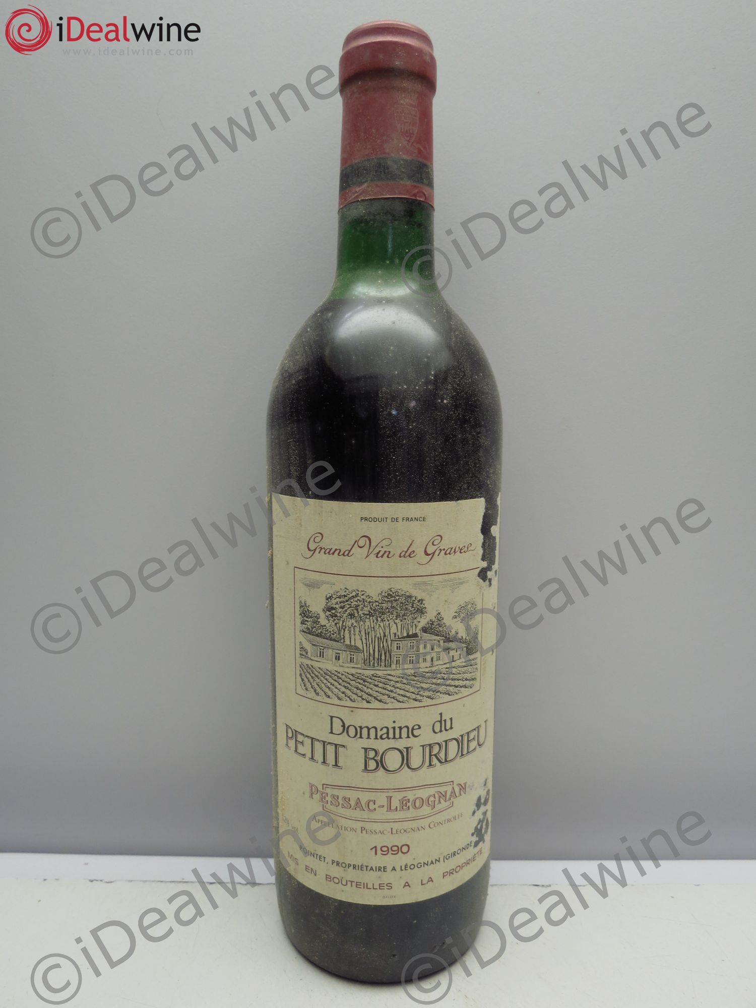 Pessac-Léognan Château Petit Bourdieu (sans prix de reserve/no reserve) 1990 - Posten von 6 Flaschen - 0