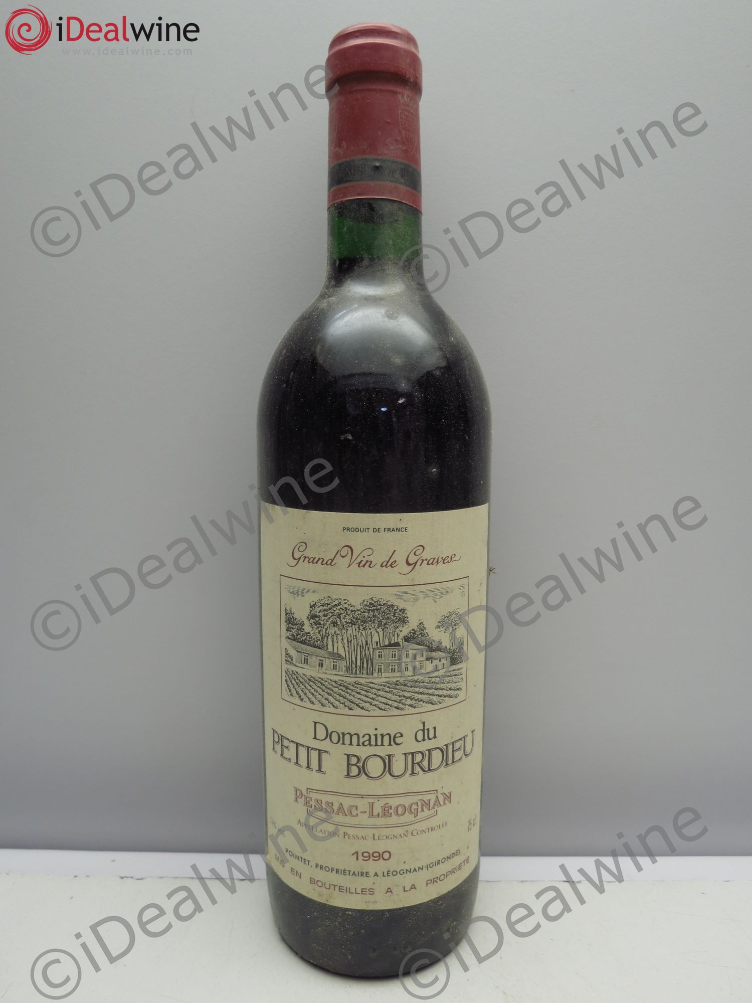 Pessac-Léognan Château Petit Bourdieu (sans prix de reserve/no reserve) 1990 - Posten von 1 Flasche - 0