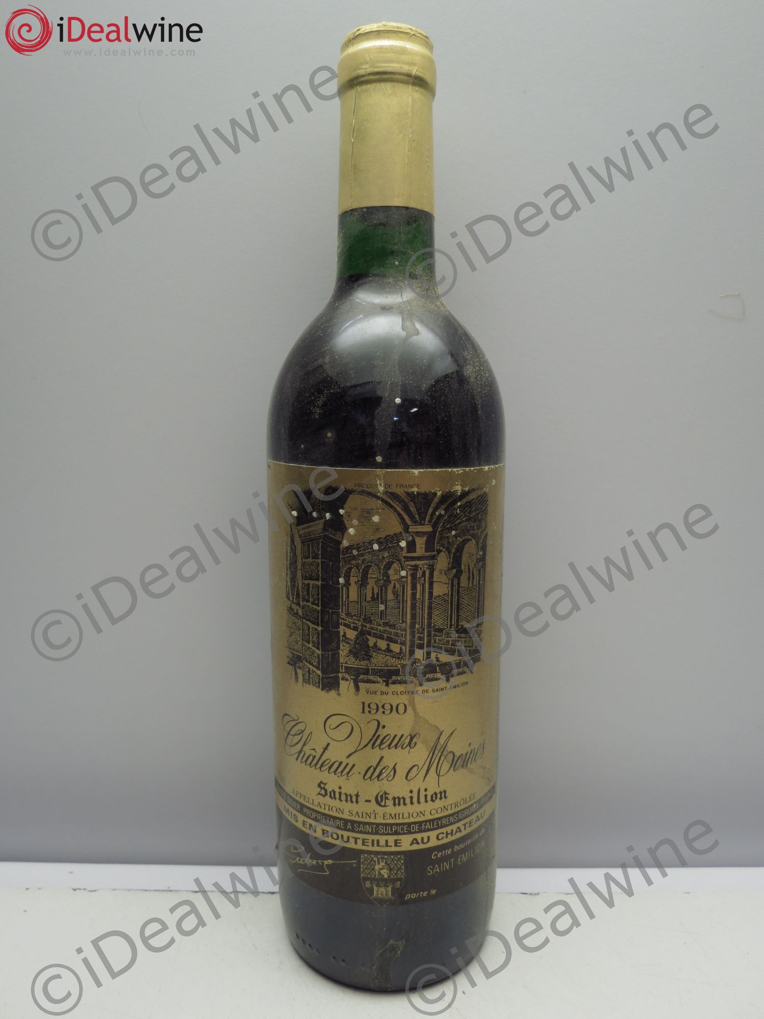 Saint-Émilion Vieux Château des Moines (sans prix de reserve/no reserve) 1990 - Posten von 1 Flasche - 0