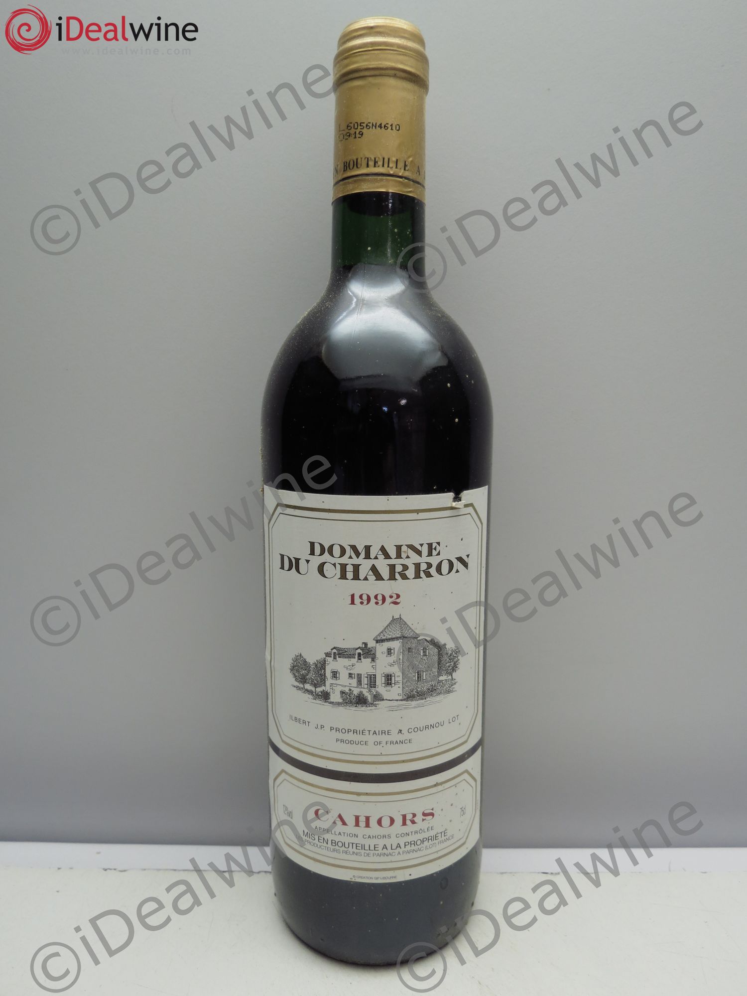 Cahors Domaine du Charron(sans prix de réserve/no reserve) 1992 - Posten von 1 Flasche - 0