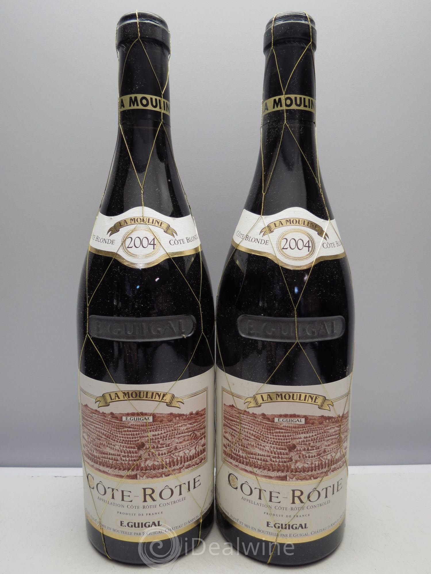 Côte-Rôtie La Mouline Guigal (Cb sans couvercle) 2004 - Lot de 12 bouteilles - 1