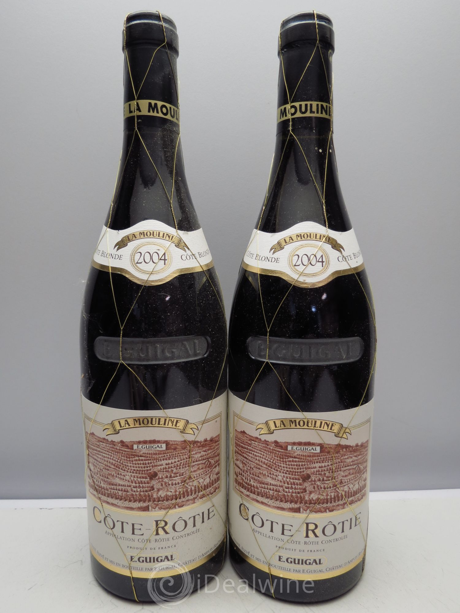 Côte-Rôtie La Mouline Guigal (Cb sans couvercle) 2004 - Lot de 12 bouteilles - 6