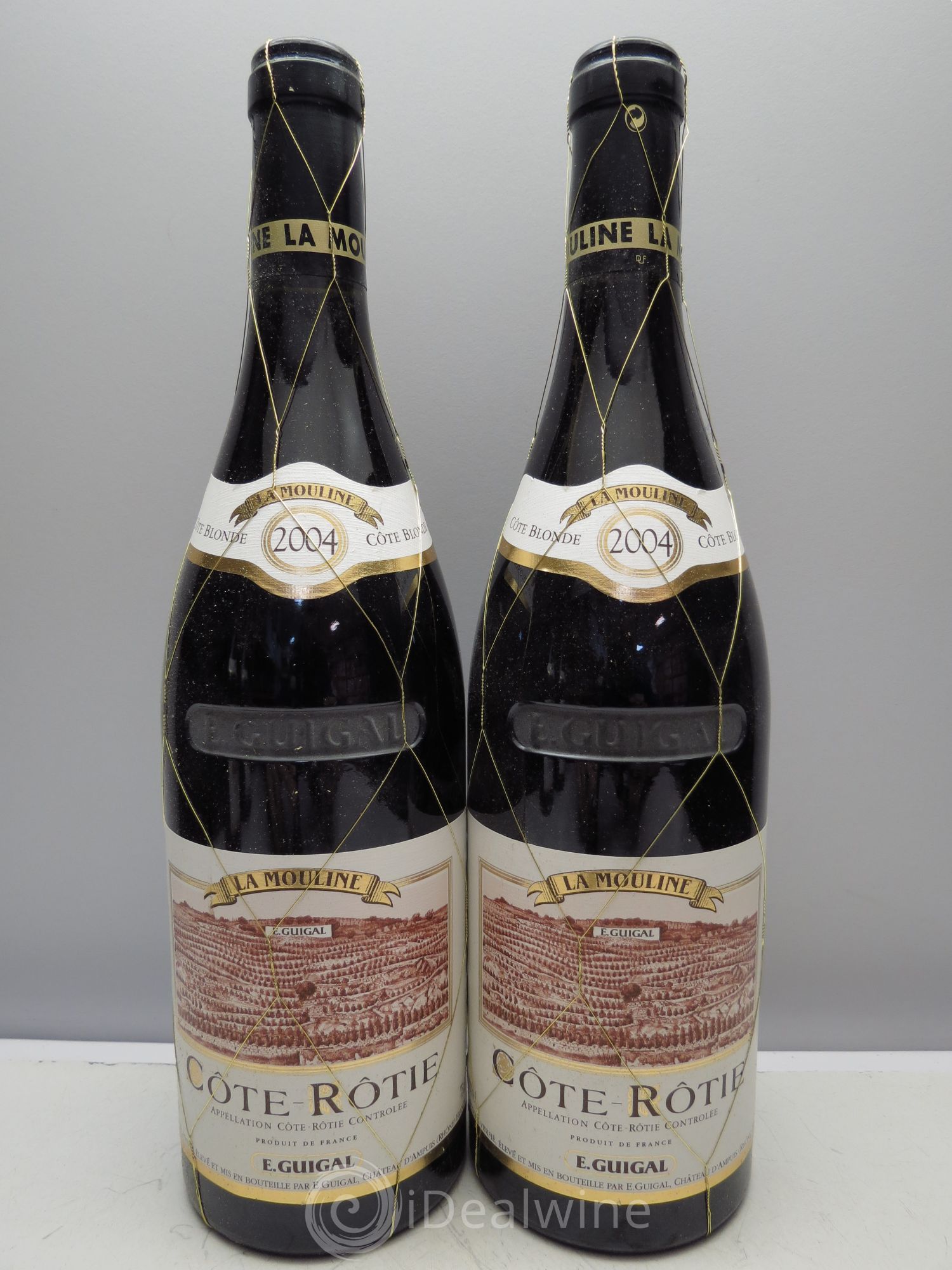 Côte-Rôtie La Mouline Guigal (Cb sans couvercle) 2004 - Lot de 12 bouteilles - 1