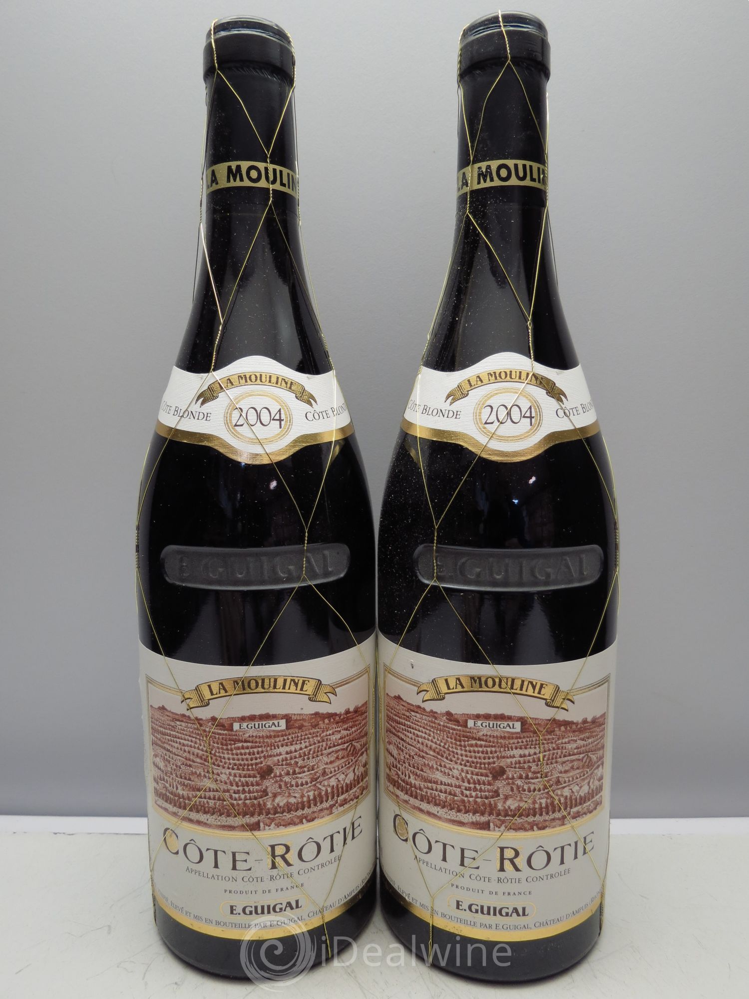 Côte-Rôtie La Mouline Guigal (Cb sans couvercle) 2004 - Lot de 12 bouteilles - 4