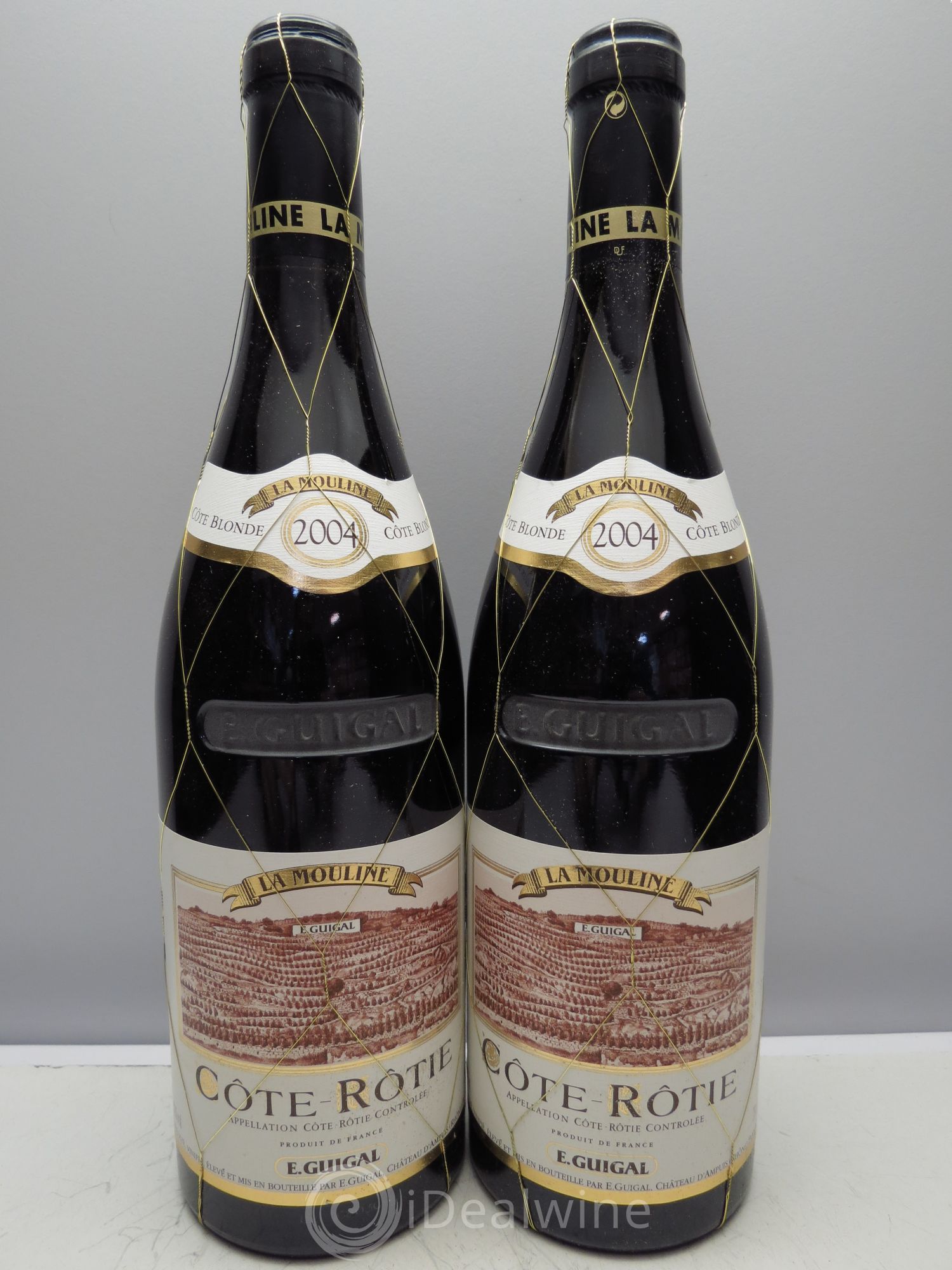 Côte-Rôtie La Mouline Guigal (Cb sans couvercle) 2004 - Lot de 12 bouteilles - 6