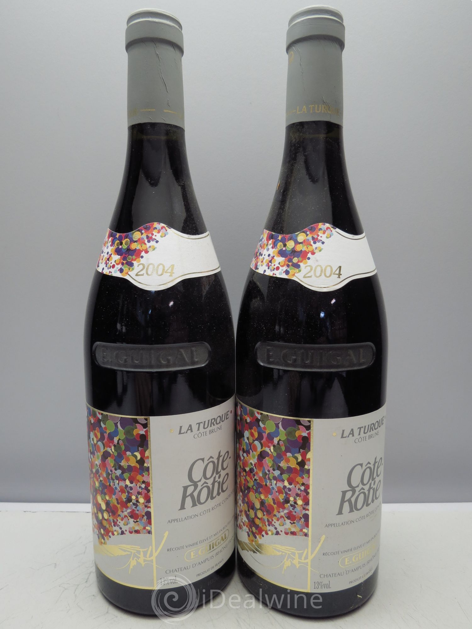 Côte-Rôtie La Turque Guigal (Cb sans couvercle) 2004 - Lot de 12 bouteilles - 1