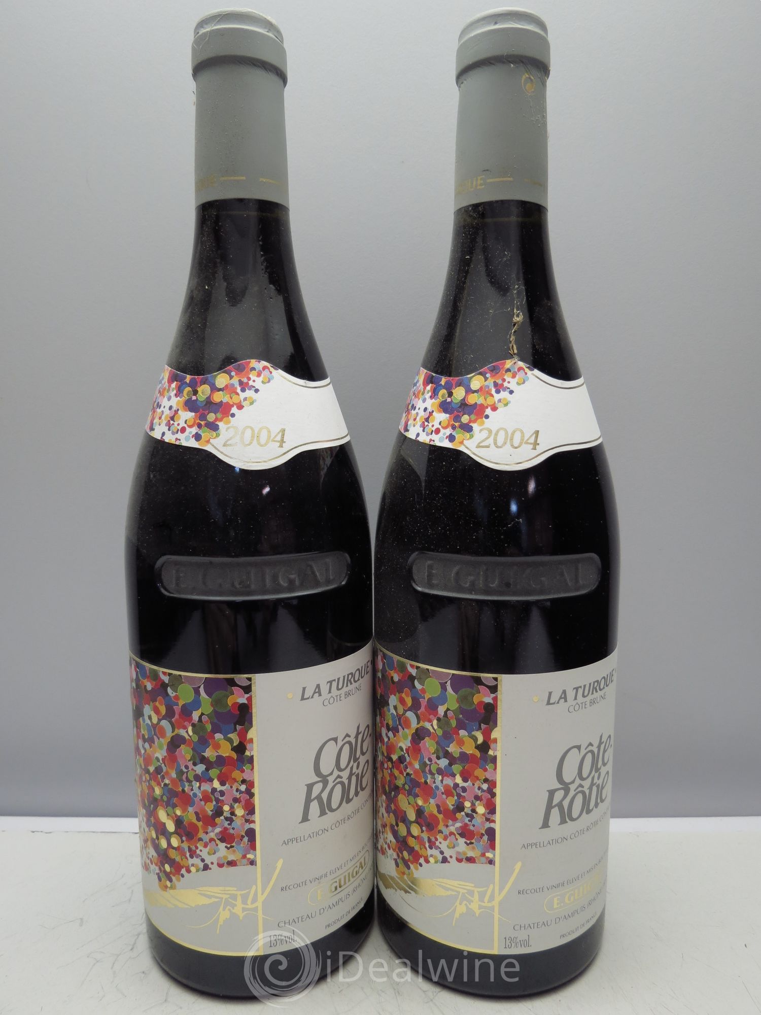 Côte-Rôtie La Turque Guigal (Cb sans couvercle) 2004 - Lot de 12 bouteilles - 2