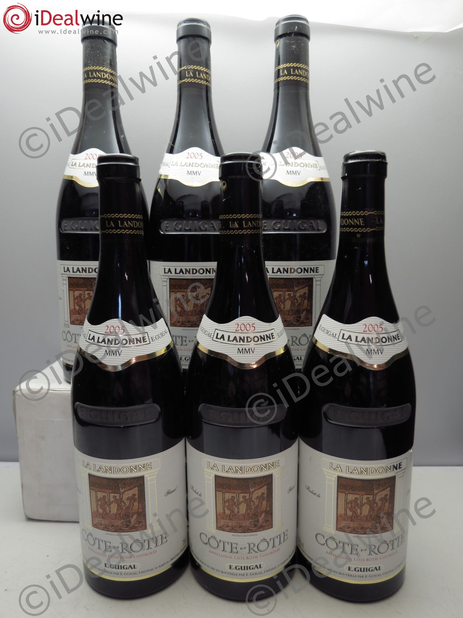 Côte-Rôtie La Landonne Guigal 2005 - Lot de 6 bouteilles - 0