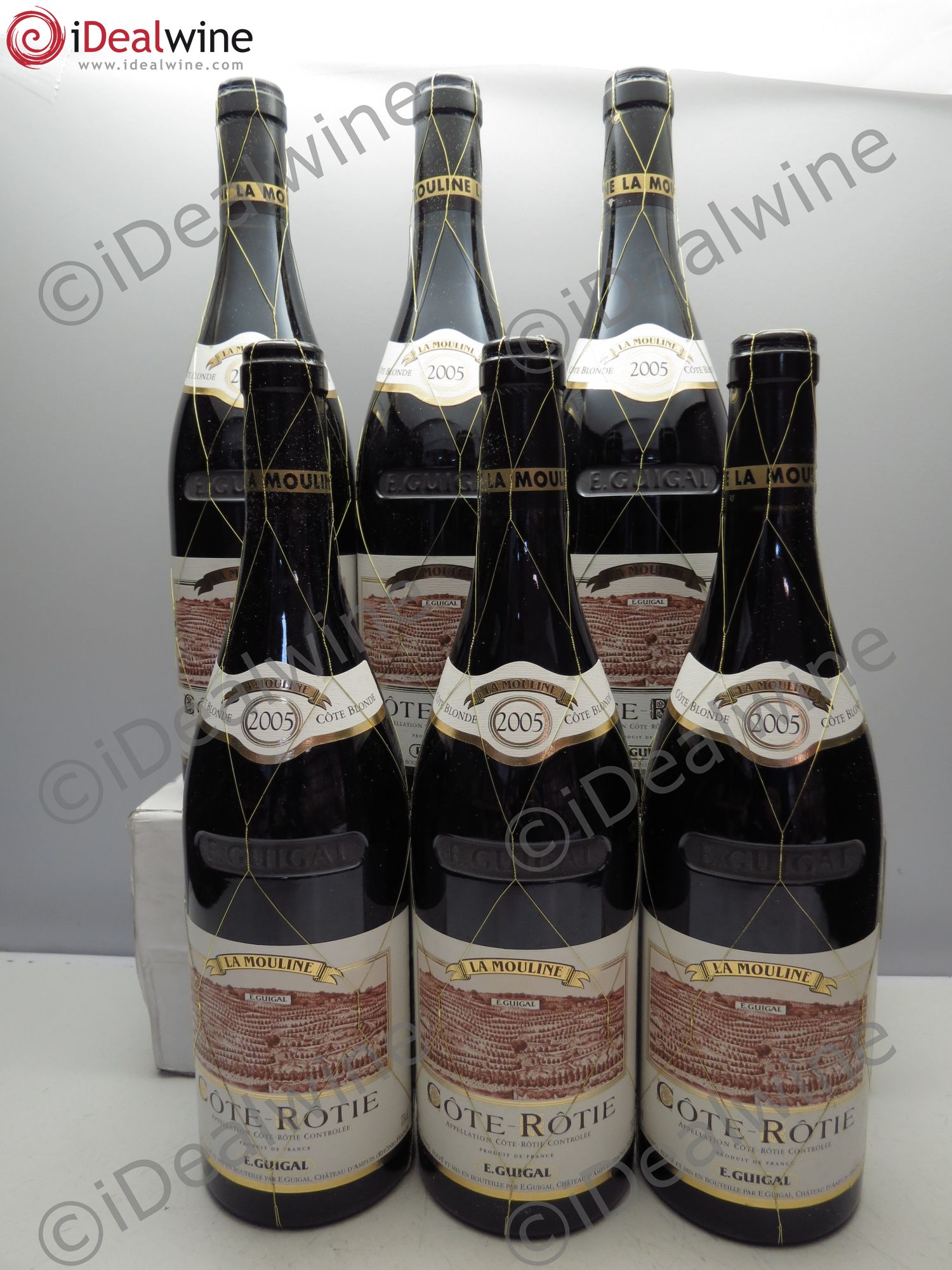 Côte-Rôtie La Mouline Guigal 2005 - Lot de 6 bouteilles - 0