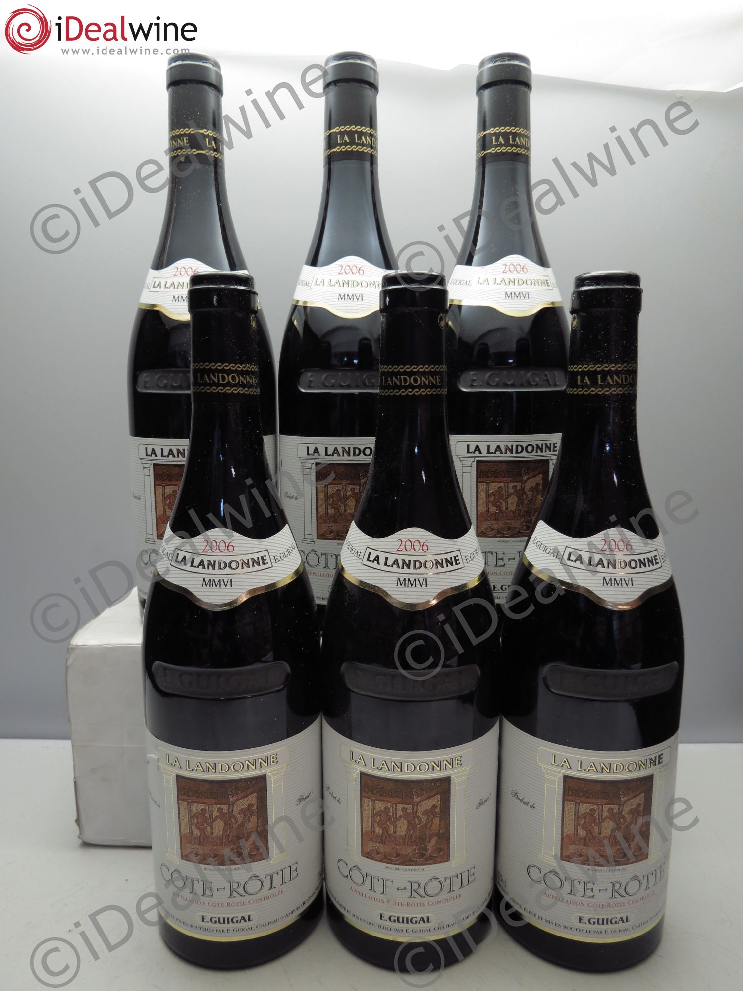 Côte-Rôtie La Landonne Guigal 2006 - Lot de 6 bouteilles - 0