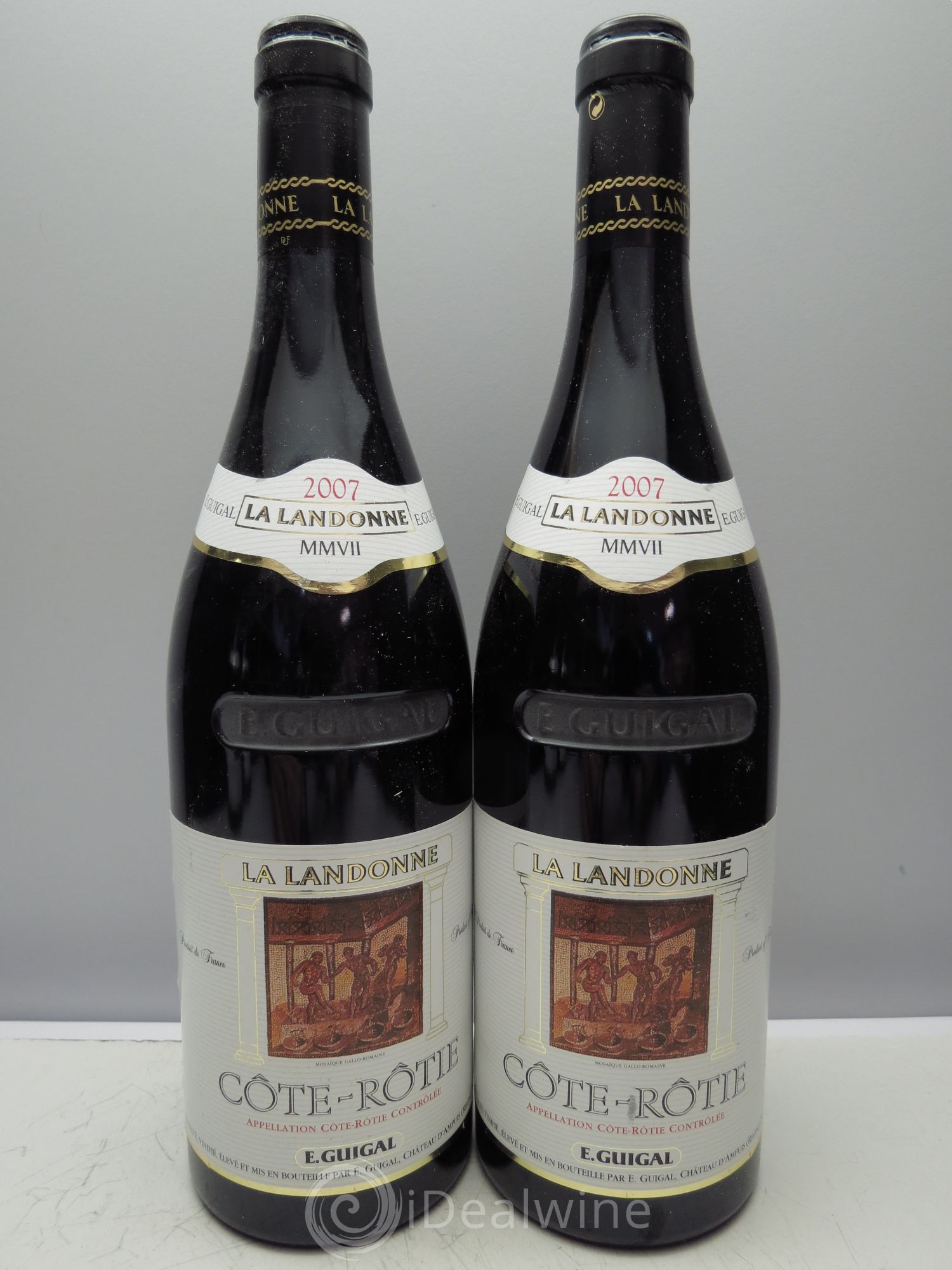Côte-Rôtie La Landonne Guigal (Cb sans couvercle) 2007 - Lot de 6 bouteilles - 2