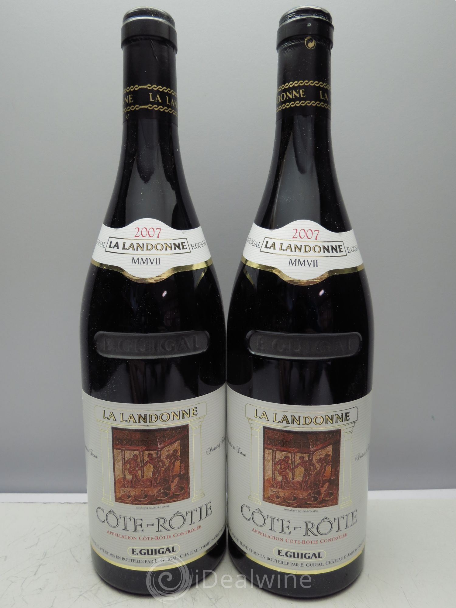 Côte-Rôtie La Landonne Guigal (Cb sans couvercle) 2007 - Lot de 6 bouteilles - 3