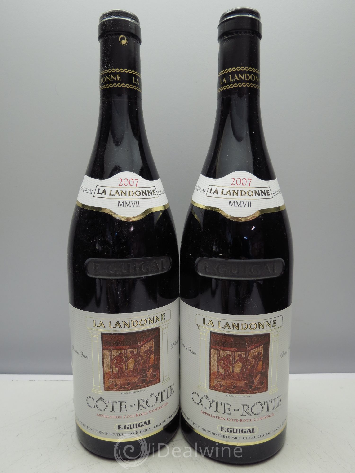 Côte-Rôtie La Landonne Guigal (Cb sans couvercle) 2007 - Lot de 6 bouteilles - 2